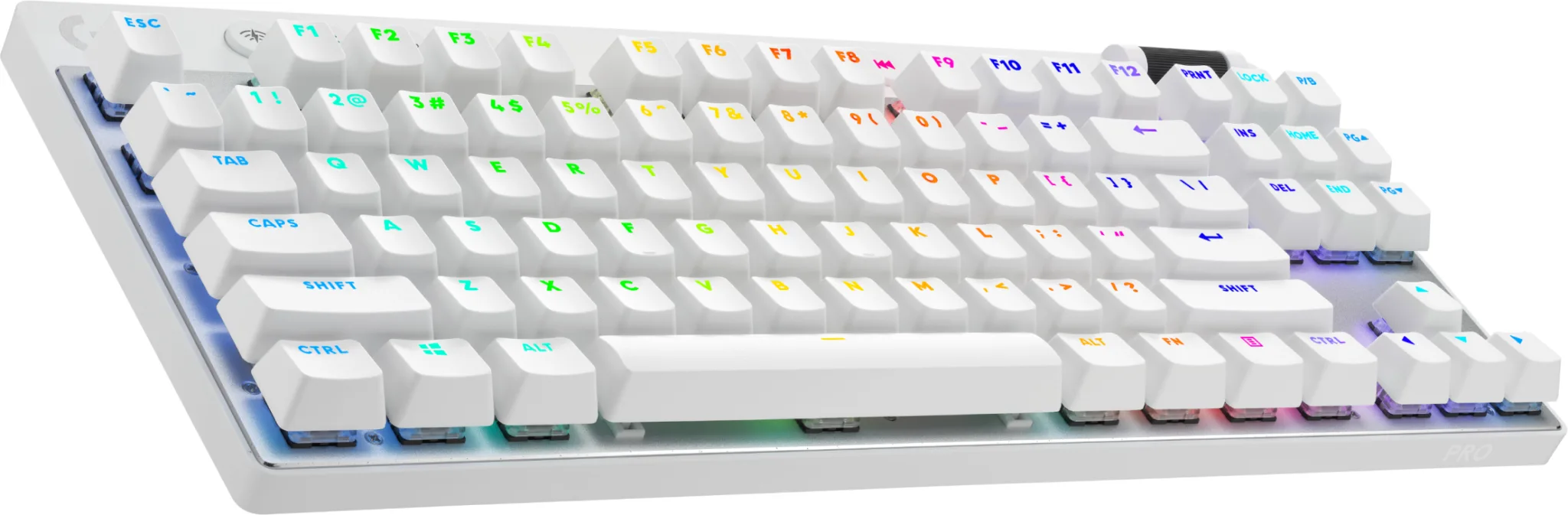 Imagen 3 de Teclado Inalámbrico Logitech PRO X TKL LIGHTSPEED Mecánico SwitchGX Inglés blanc
