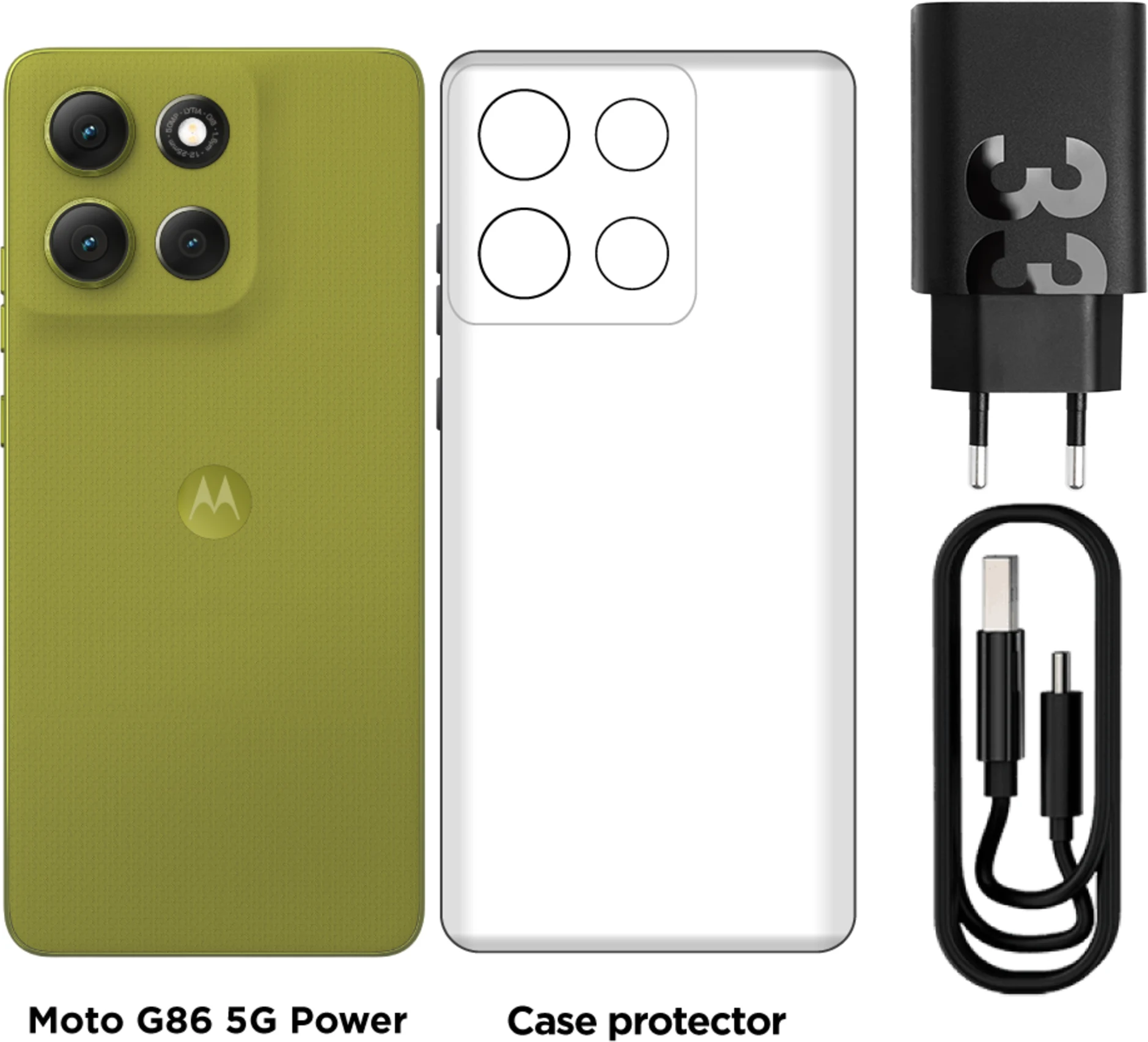 Imagen 4 de Celular Motorola Moto G86 256GB RAM 8GB 50MP 6.67' Verde