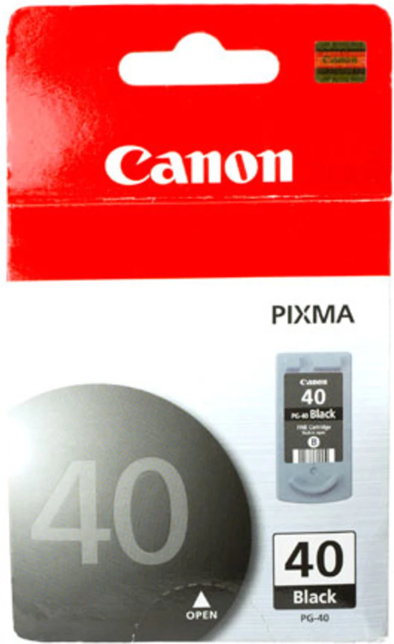 Imagen 0 de Cartridge de Tinta Canon PG-40 Negro aprox 355 pag. p/Impresoras Canon Pixma