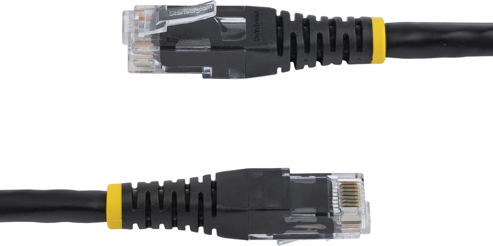 Imagen 2 de Cable de Red StarTech Cat6 UTP Gigabit Moldeado Certificado ETL 3mts 10ft NEGRO