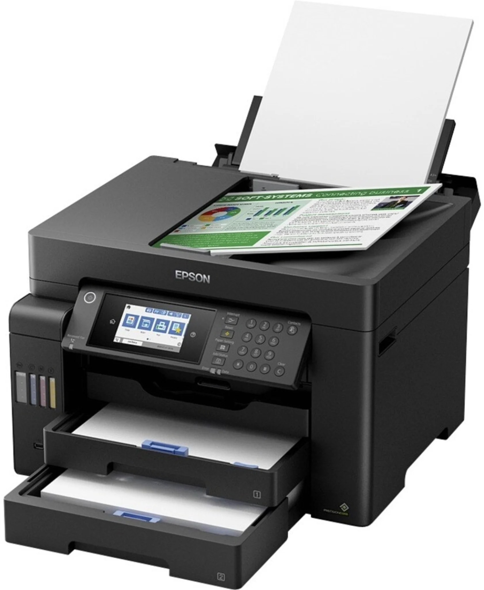Imagen 2 de Impresora Multifunción Epson EcoTank L15150 Color Tinta Cont. A3+ Dúplex LAN USB