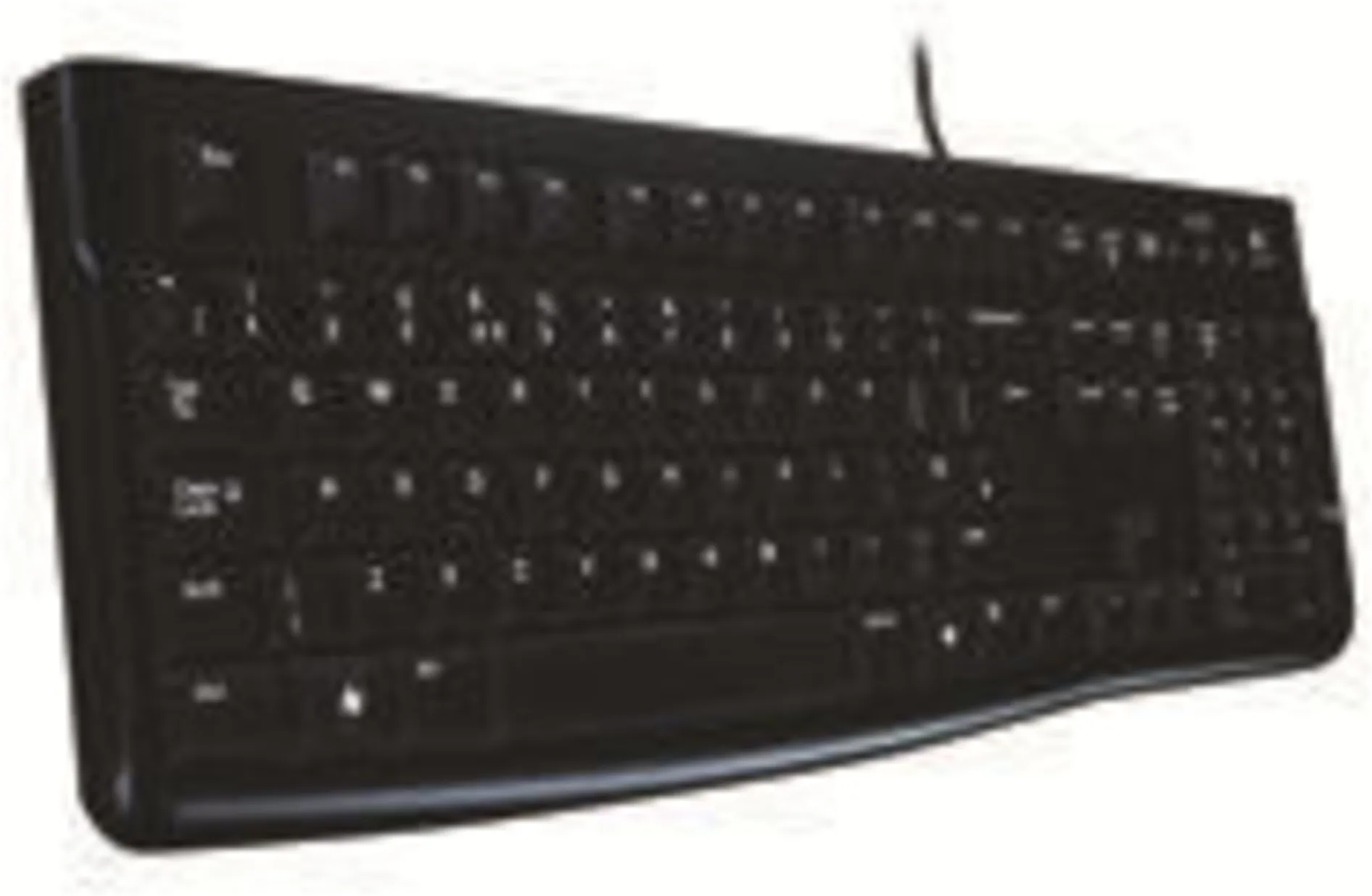 Imagen 1 de Teclado Alámbrico Logitech K120, Silencioso Antiderrame USB Español Color Negro