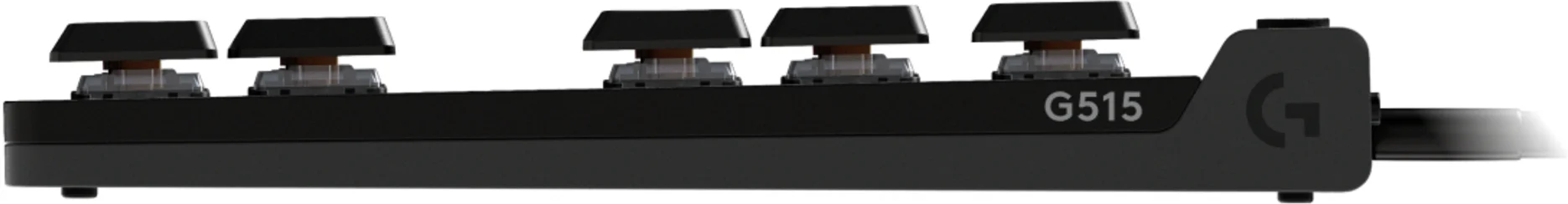 Imagen 5 de Teclado Gamer Alámbrico Logitech G515 TKL, Inglés Cable USB-C/A 1.8mts Negro