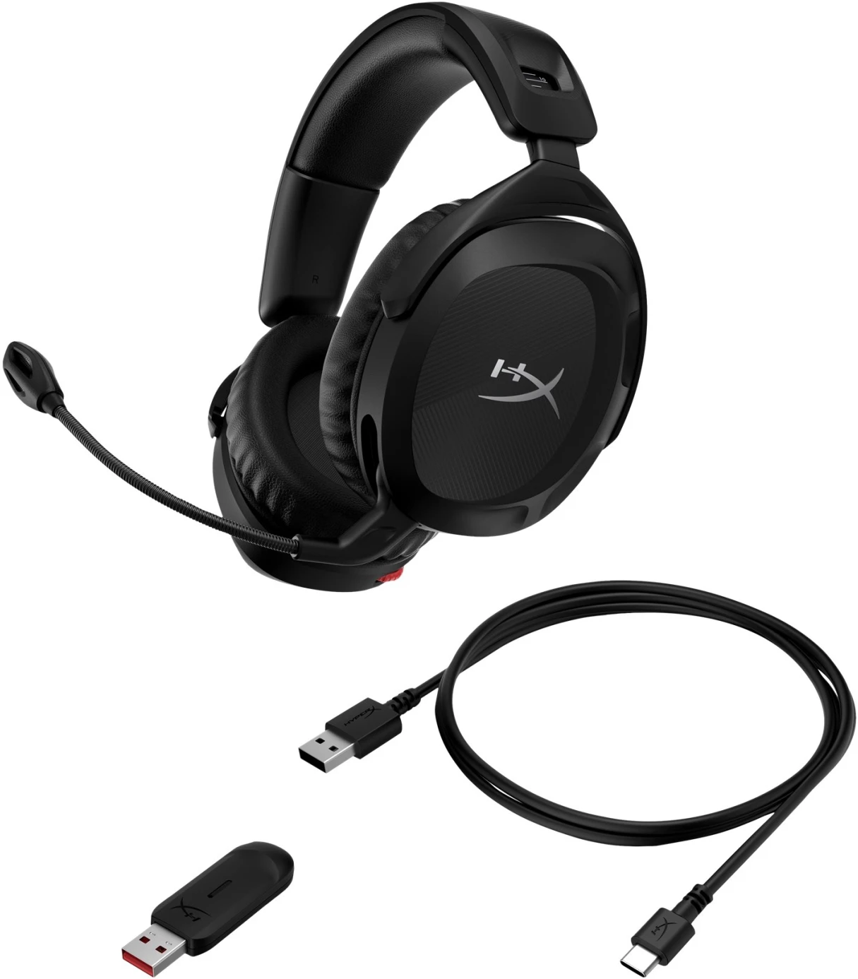 Imagen 1 de Audífonos Gamer Inalámbricos HyperX Cloud Stinger 2, OverEar RF USB 2.4GHz Negro