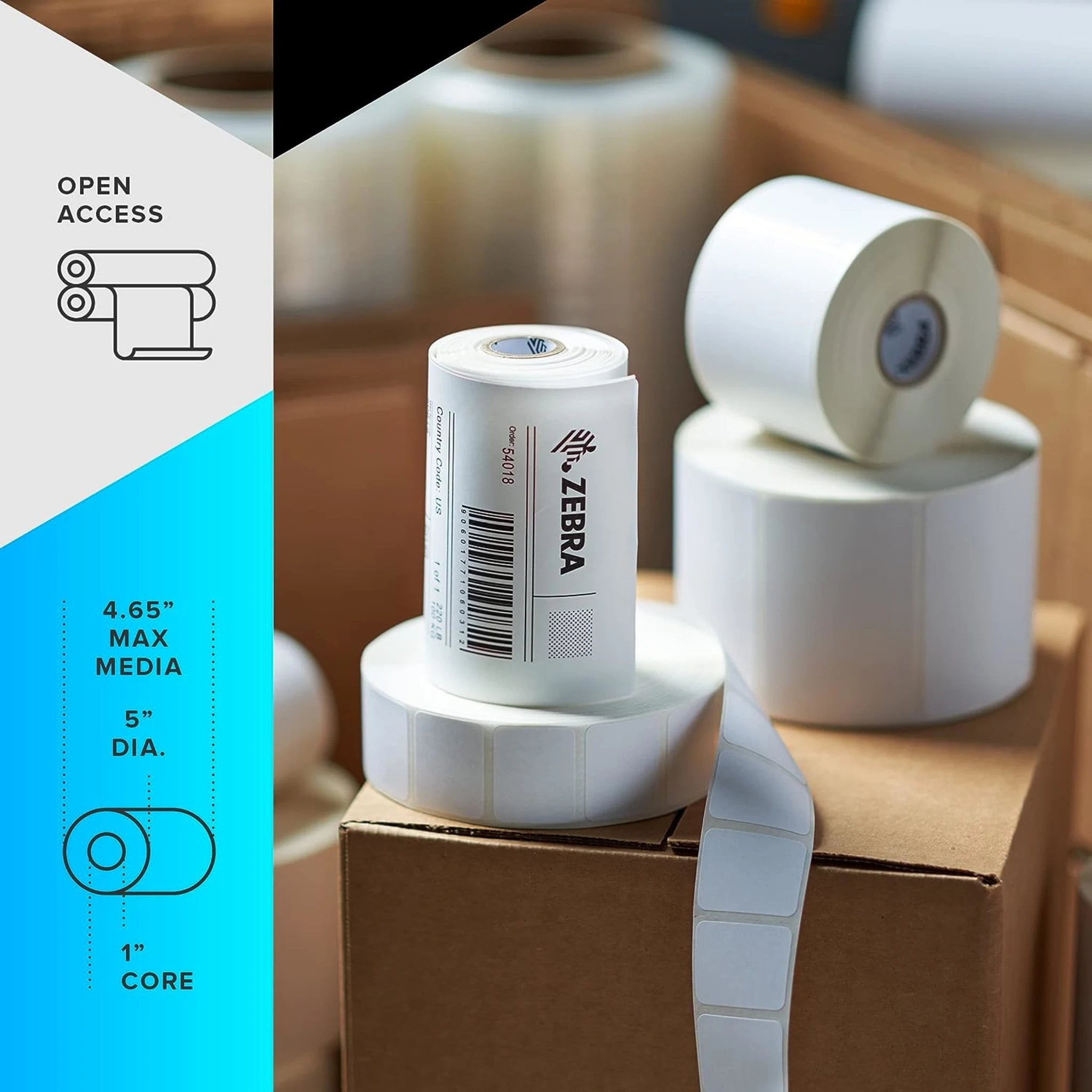 Imagen 2 de Impresora Térmica Zebra ZD421 (74/300M) 203dpi USB 2.0 USB Host Ethernet 