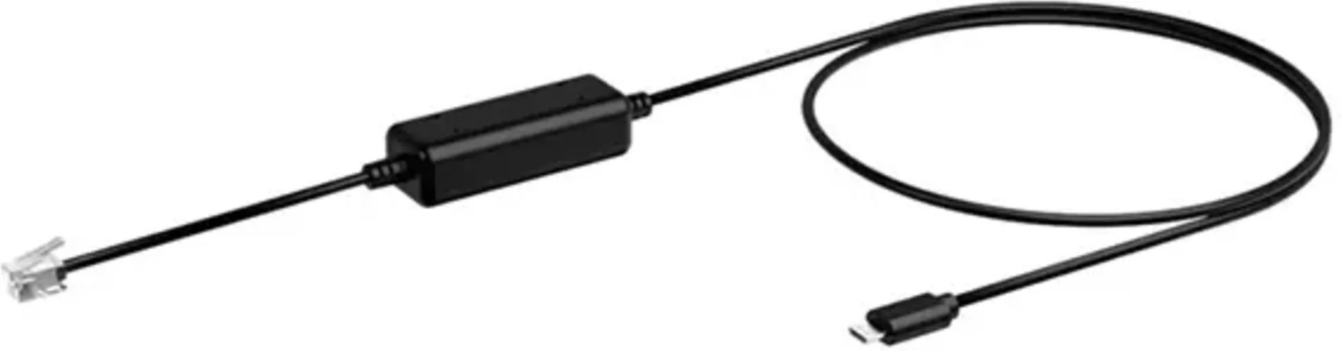 Imagen 0 de YEALINK Conversor RJ9 a USB para conexiC/n de cintillos inal mbricos Yealink a t