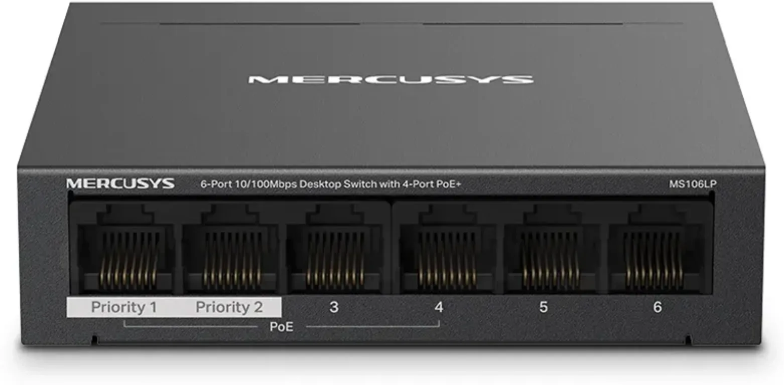 Imagen 0 de TP-Link - Mercusys 6-Port 10/100Mbps Des