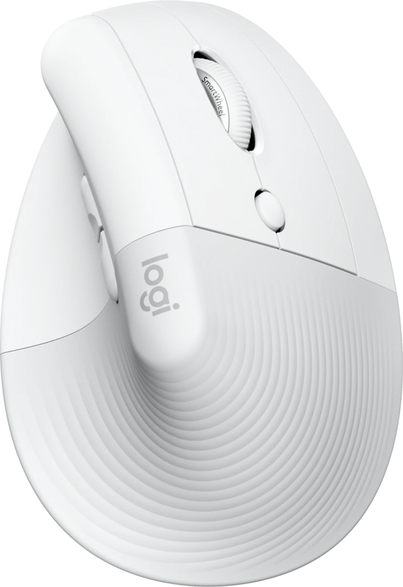 Imagen 0 de Mouse Ergonómico Inalámbrico Logitech Lift Vertical Óptico 4000DPI 4 Botn Blanco
