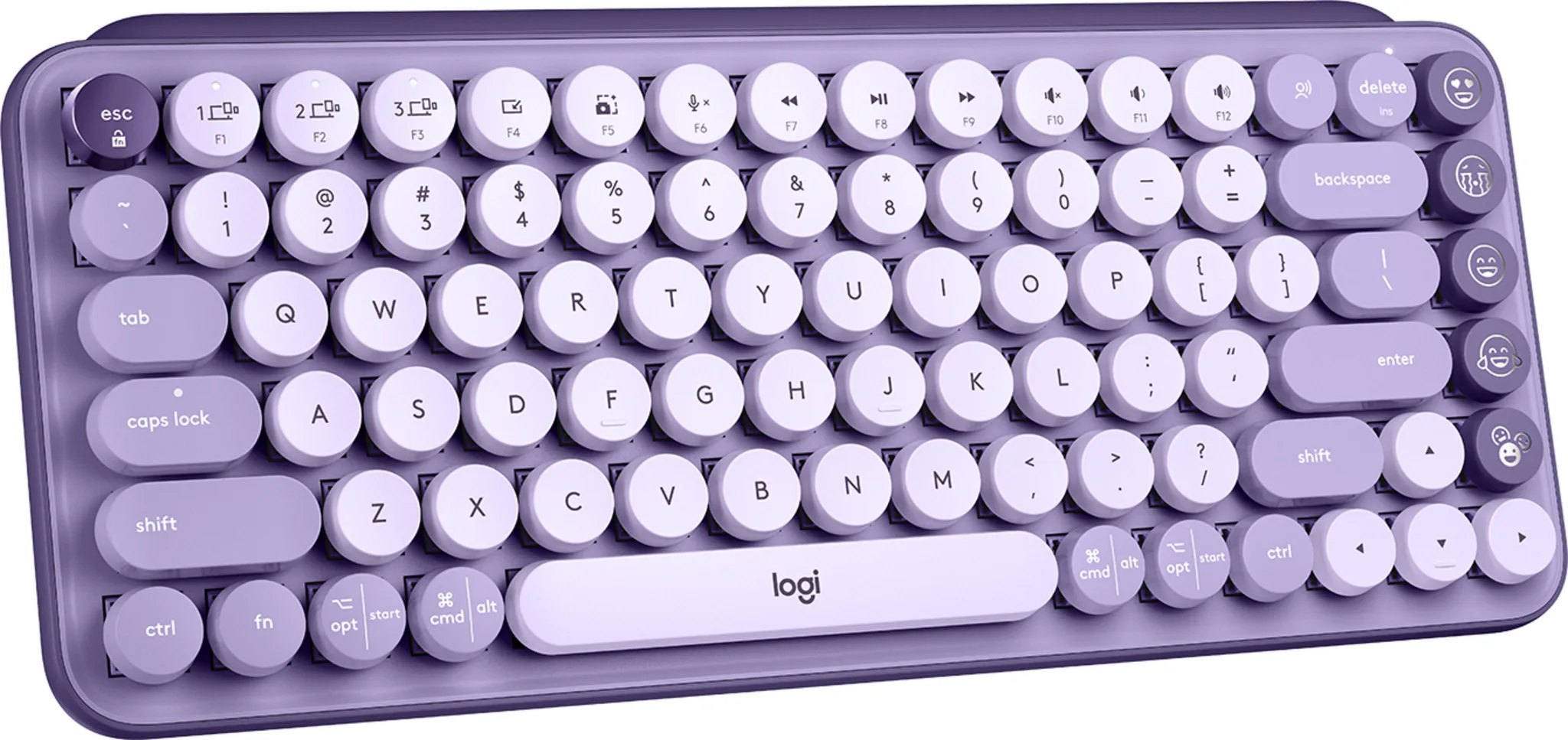 Imagen 2 de Logitech Pop Keys Wireless Mechanical Keyboard With Emoji Ke