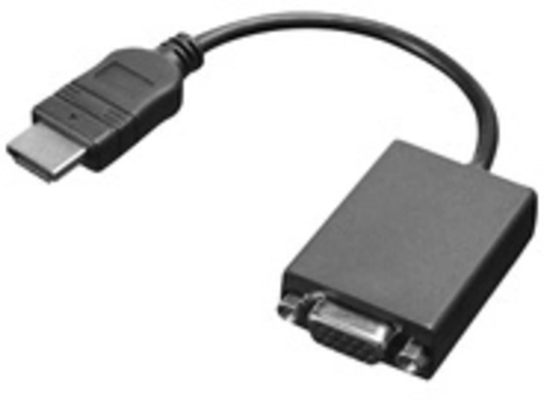 Imagen 0 de Adaptador Lenovo HDMI Macho a VGA Hembra  Monitor 
