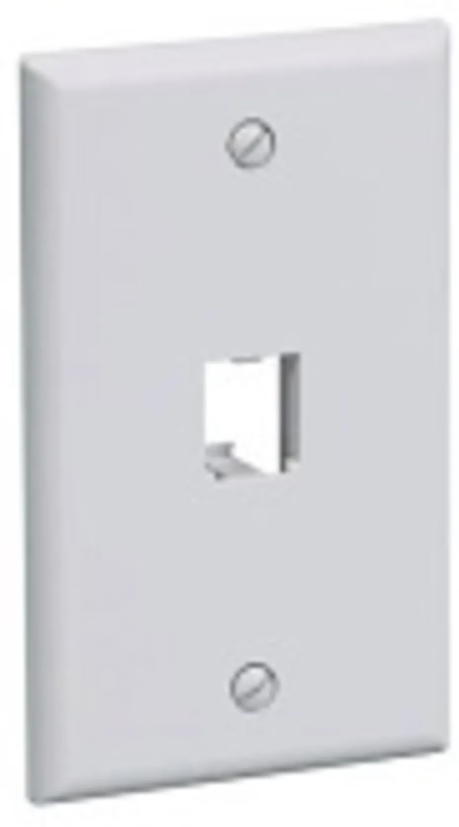 Imagen 0 de Faceplate 1 posicion Blanco Bajo Perfil Un. Panduit