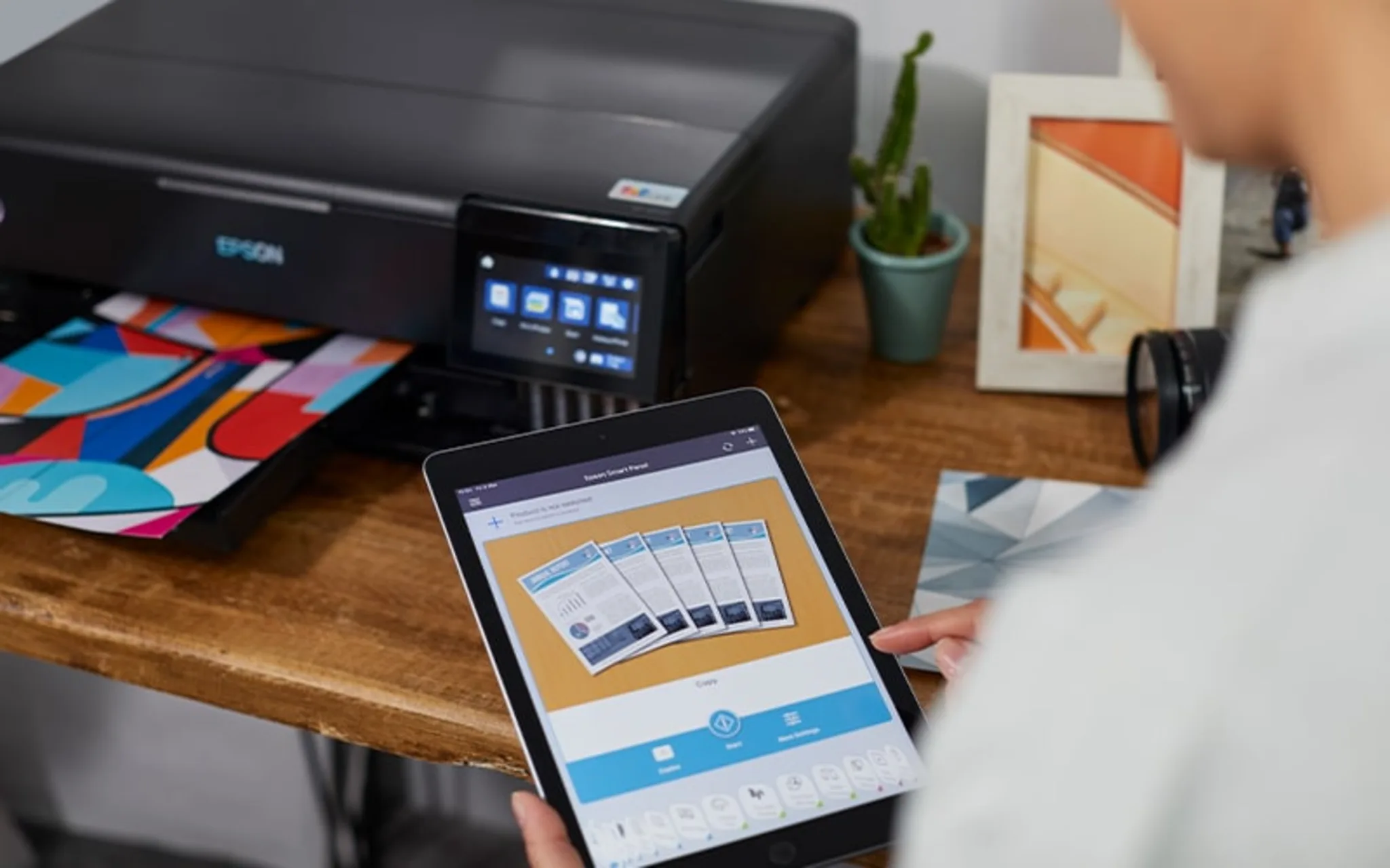 Imagen 11 de Impresora Multifunción Epson EcoTank L8180 Inyec Tinta 6 colores USB WiFi LAN SD