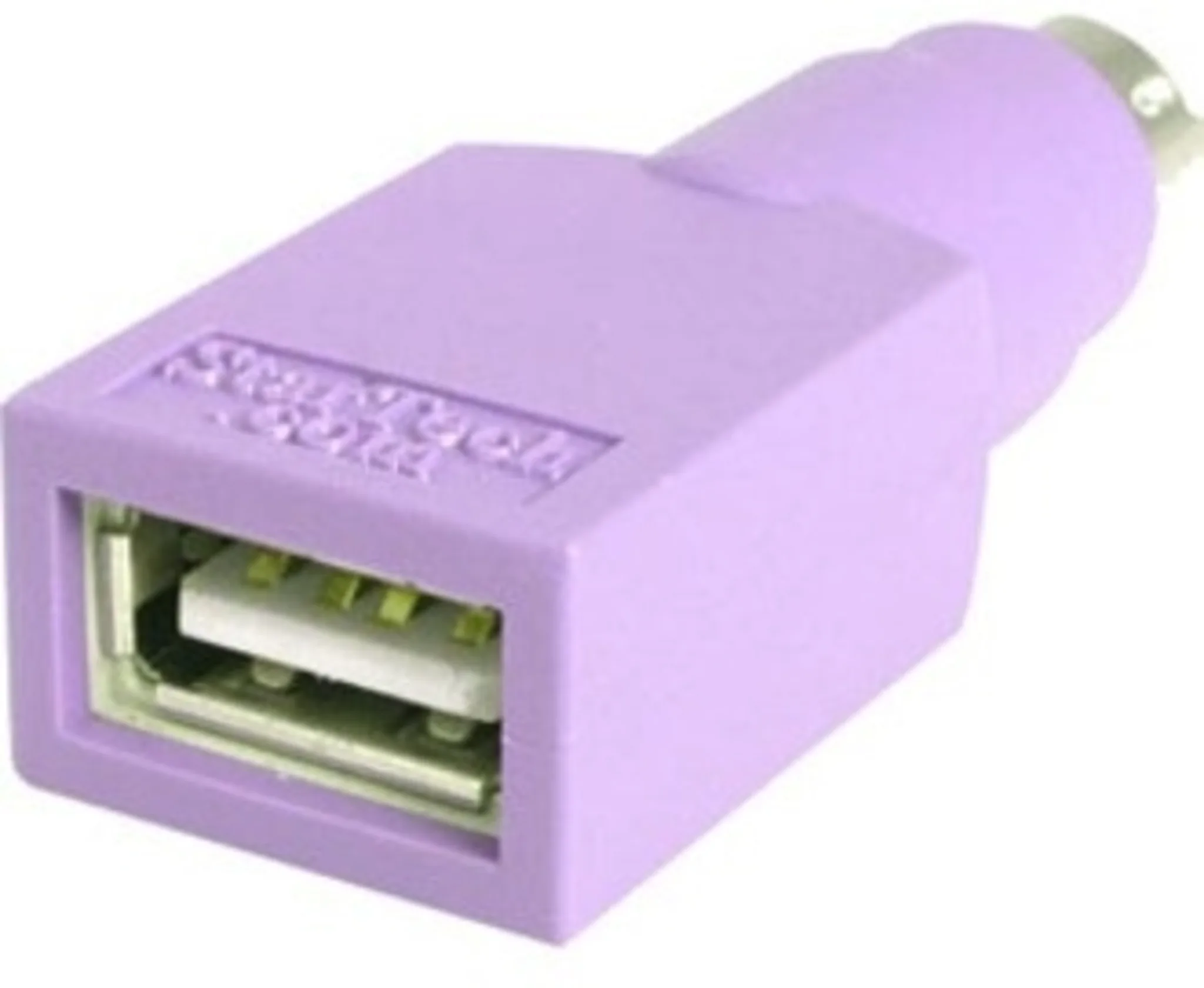 Imagen 4 de Adaptador Teclado USB a conector PS/2 PS2 MiniDIN - Hembra USB - Macho Mini-DIN