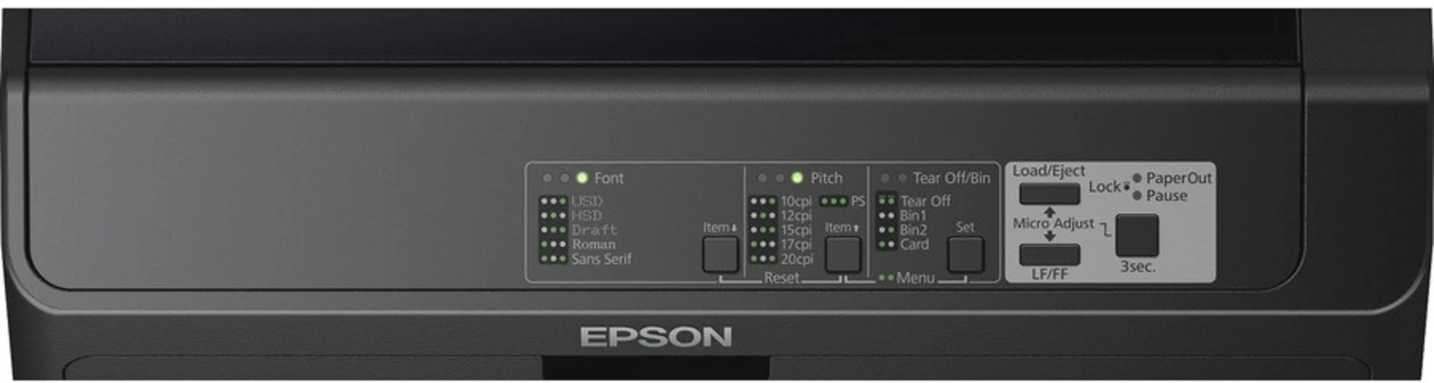 Imagen 5 de Impresora Matriz de Puntos Epson FX-890II 9 pines Rollo 21.6cm Ancho 254mm 