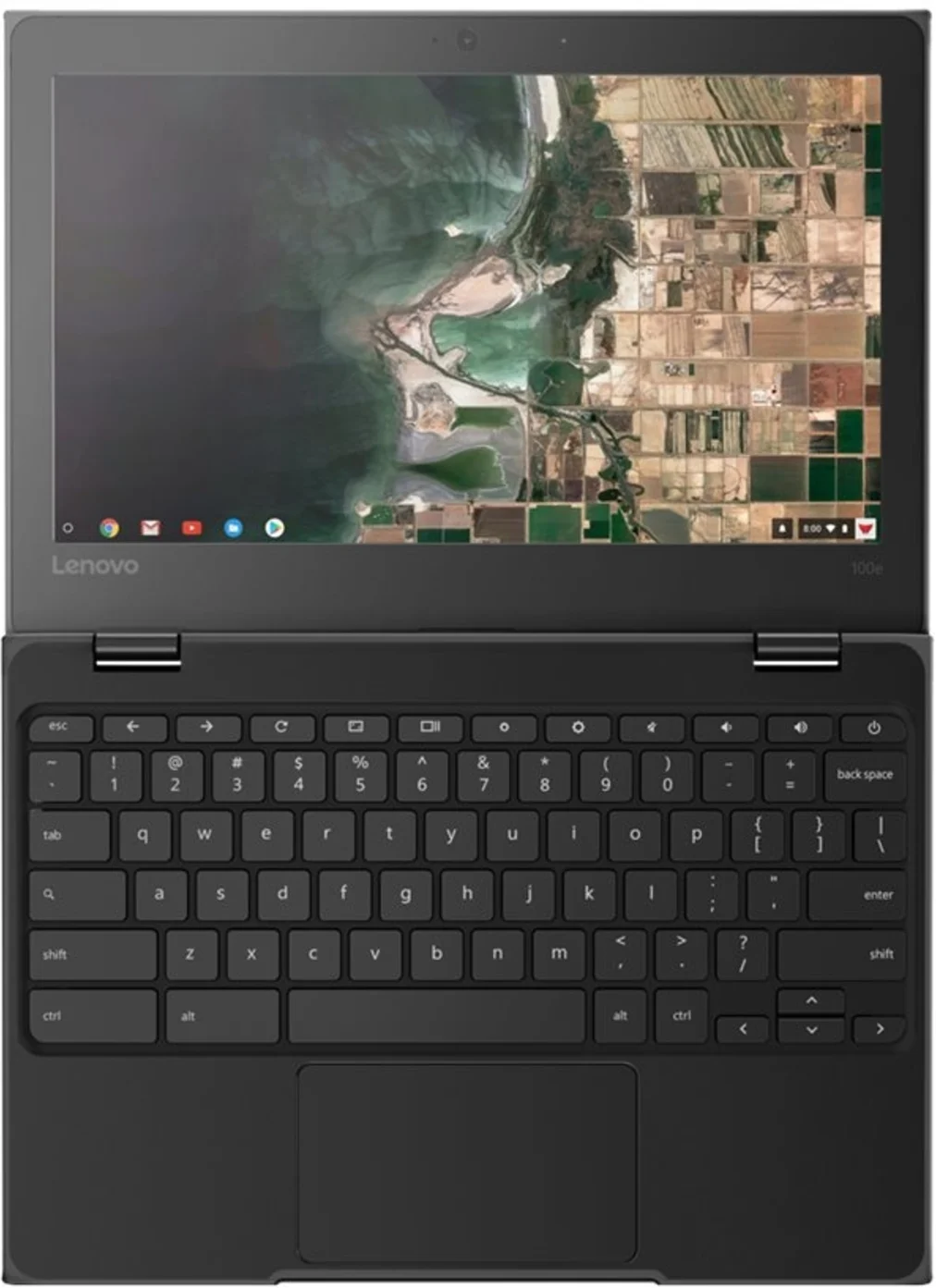 Imagen 10 de Lenovo 100e Chromebook (2nd Gen) MTK 81QB - MT8173c / 2.1 GHz - Chrome OS - 4 GB RAM - 32 GB eMMC - 11.6" 1366 x 768 (HD) - PowerVR GX6250 - Wi-Fi, Bluetooth - negro - kbd: EE. UU.