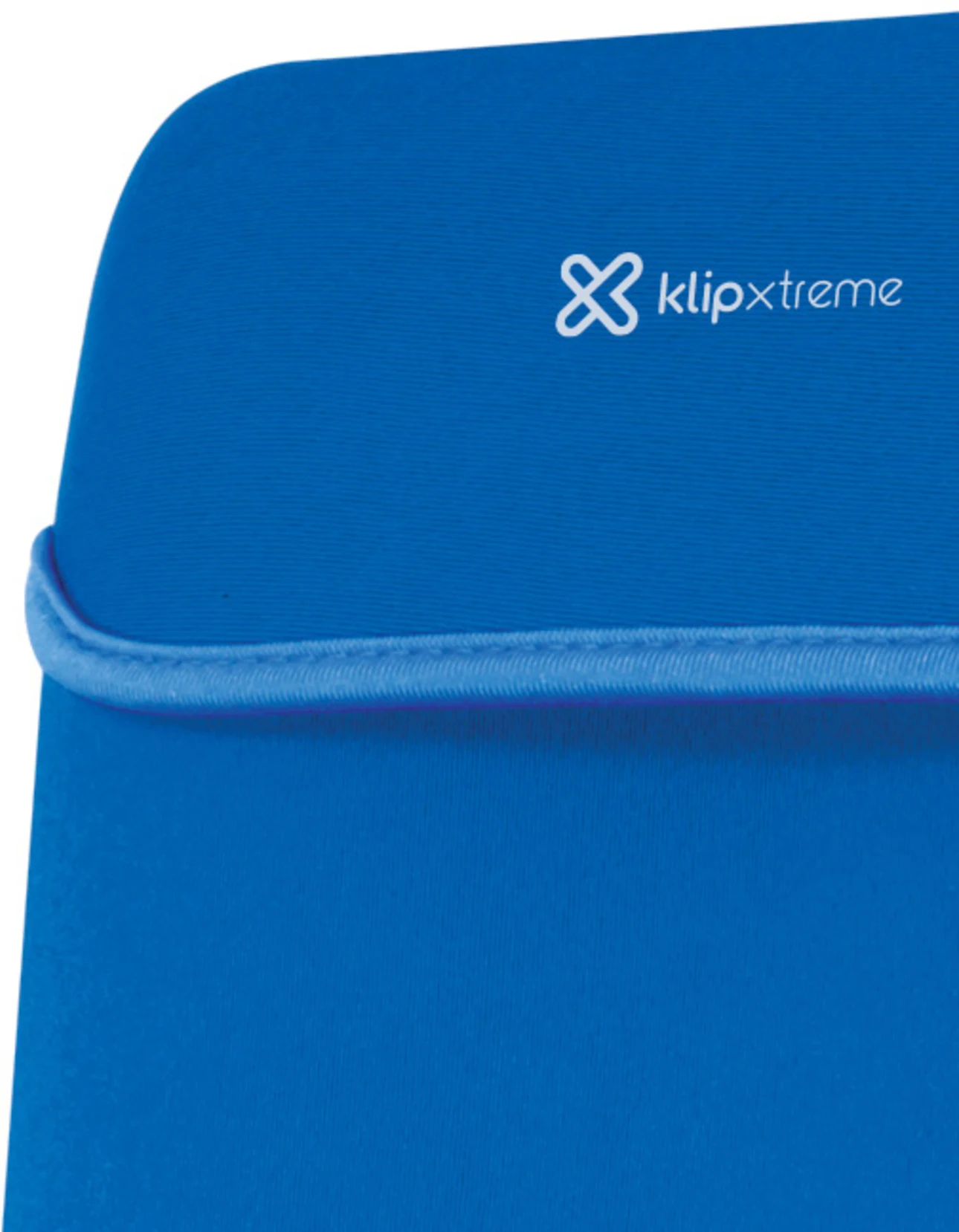 Imagen 3 de Funda KlipX KNS-415BL para Notebook hasta 15,6" reversible negro/azul neopren