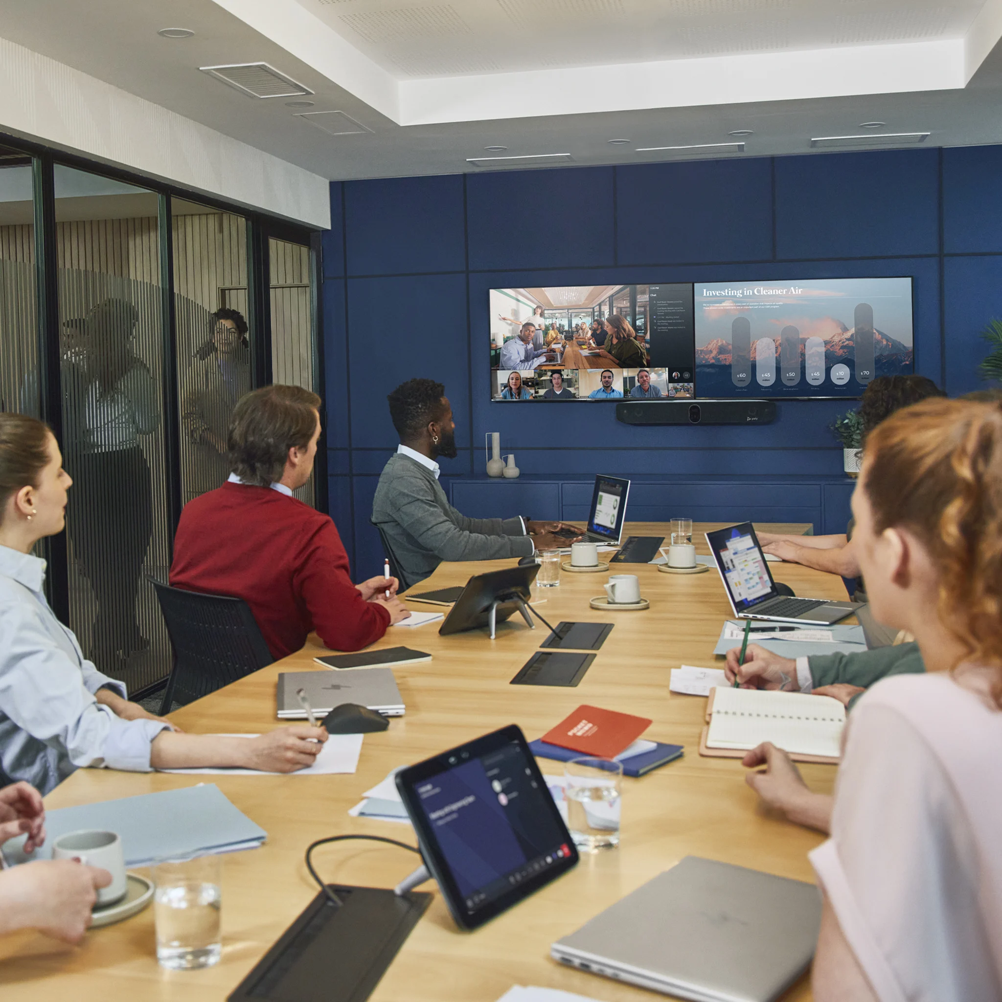 Imagen 3 de Barra de Video HP Poly Studio X72, 4K, IA, All-in-One, Zoom/Teams