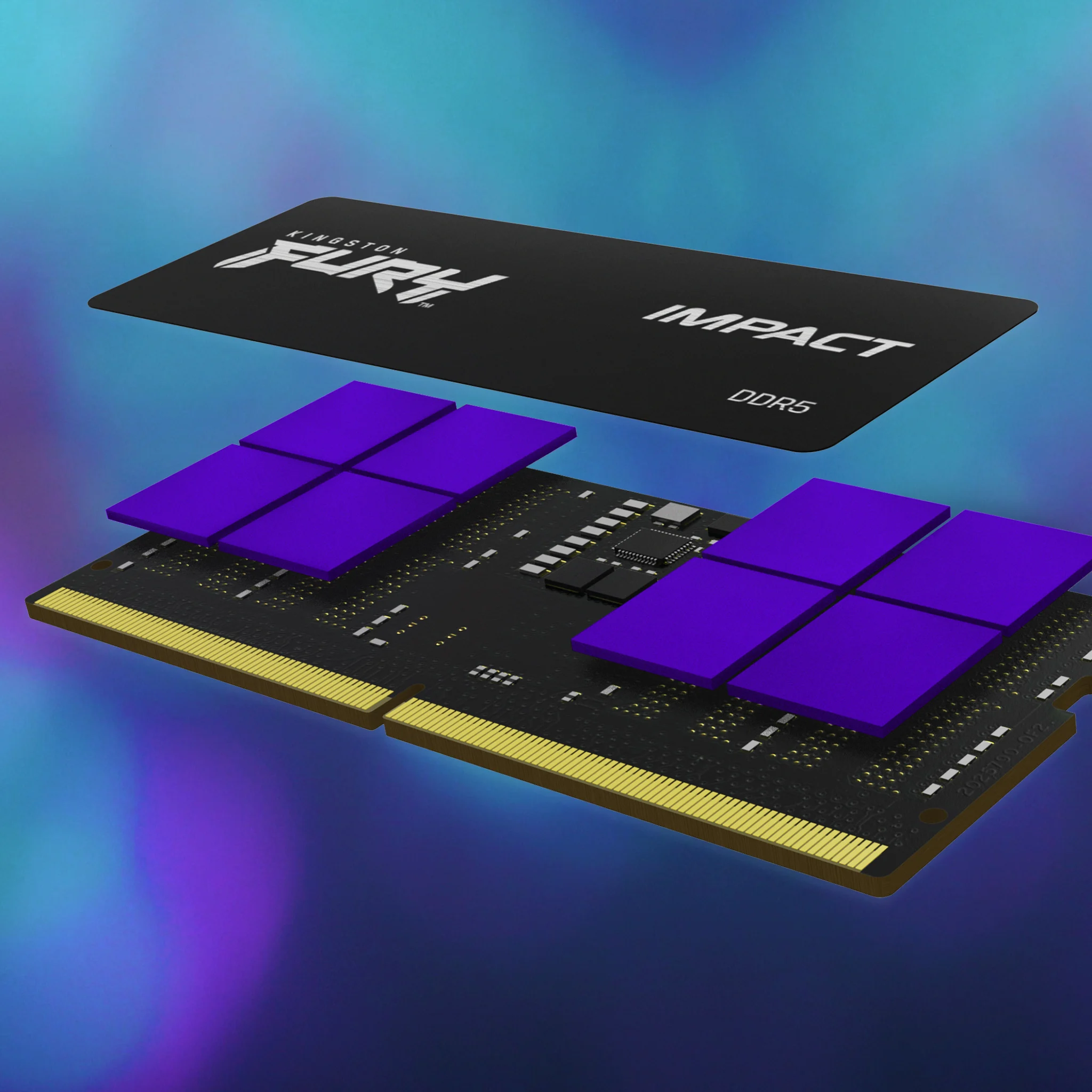 Imagen 10 de Memoria RAM 32GB DDR5 5600MHz SO-DIMM CL40 Non-ECC 1.1v 262p Kingston FURYImpact