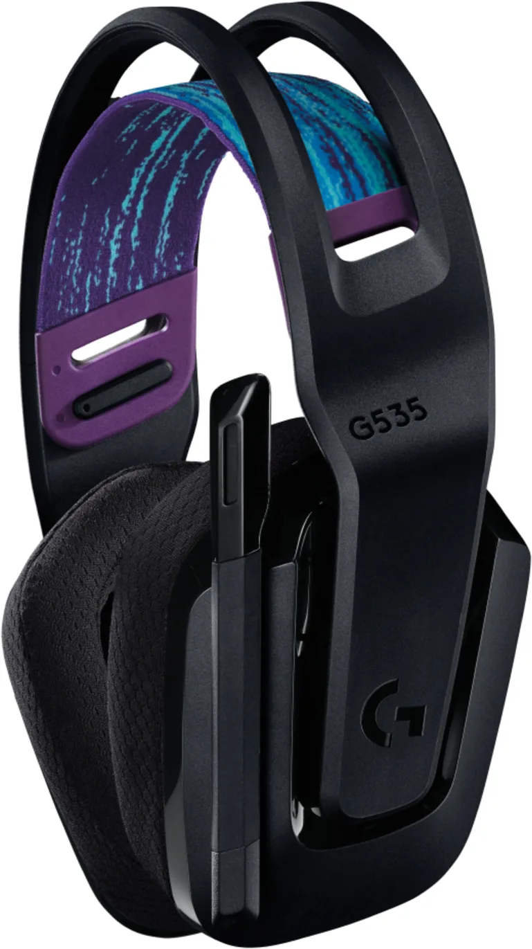 Imagen 2 de Audífonos Gamer Inalámbricos Logitech G535 Wireless Recep USB p/Win Mac Negro