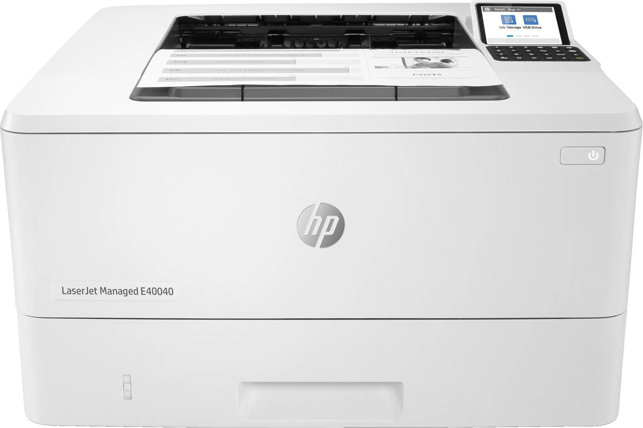 Imagen 0 de Impresora HP LaserJet Managed E40040dn Láser Monócroma 42ppm USB Ethernet