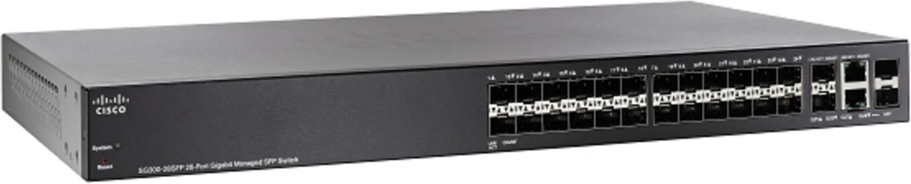 Imagen 0 de SG300-28SFP 28-port Gigabit SFP Managed (Reacondicionado)