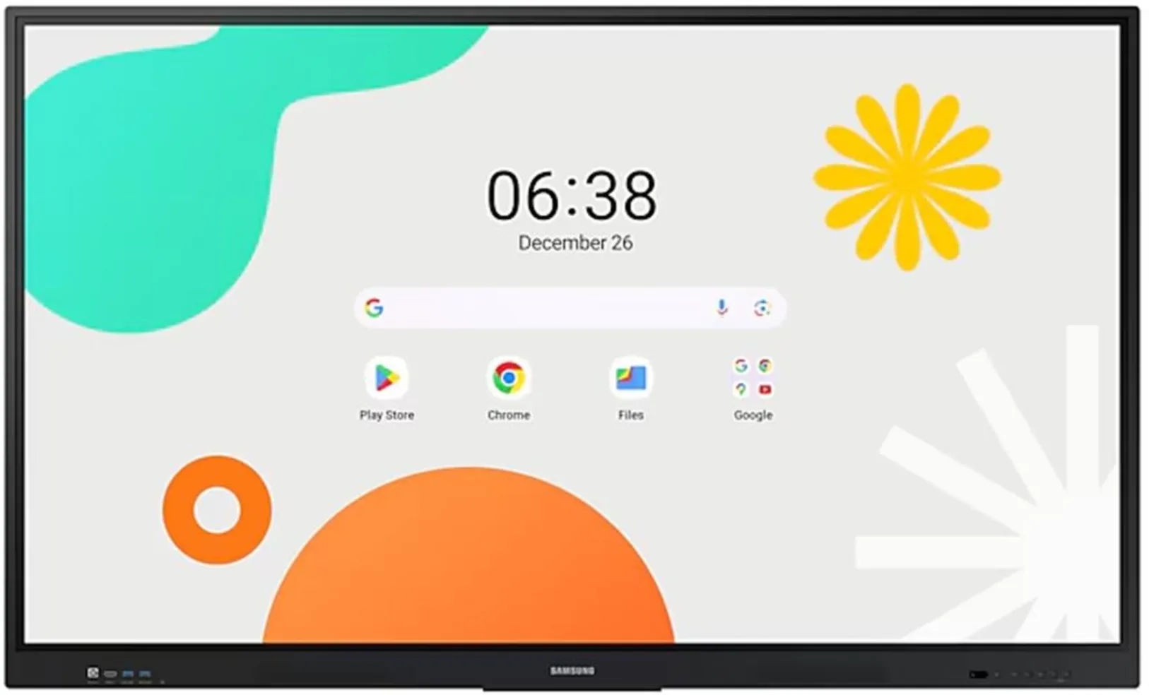 Imagen 0 de Pantalla Interactiva Samsung WA75F 75" 24/7 UHD Pizarra IPS WiFi BT LAN Android 