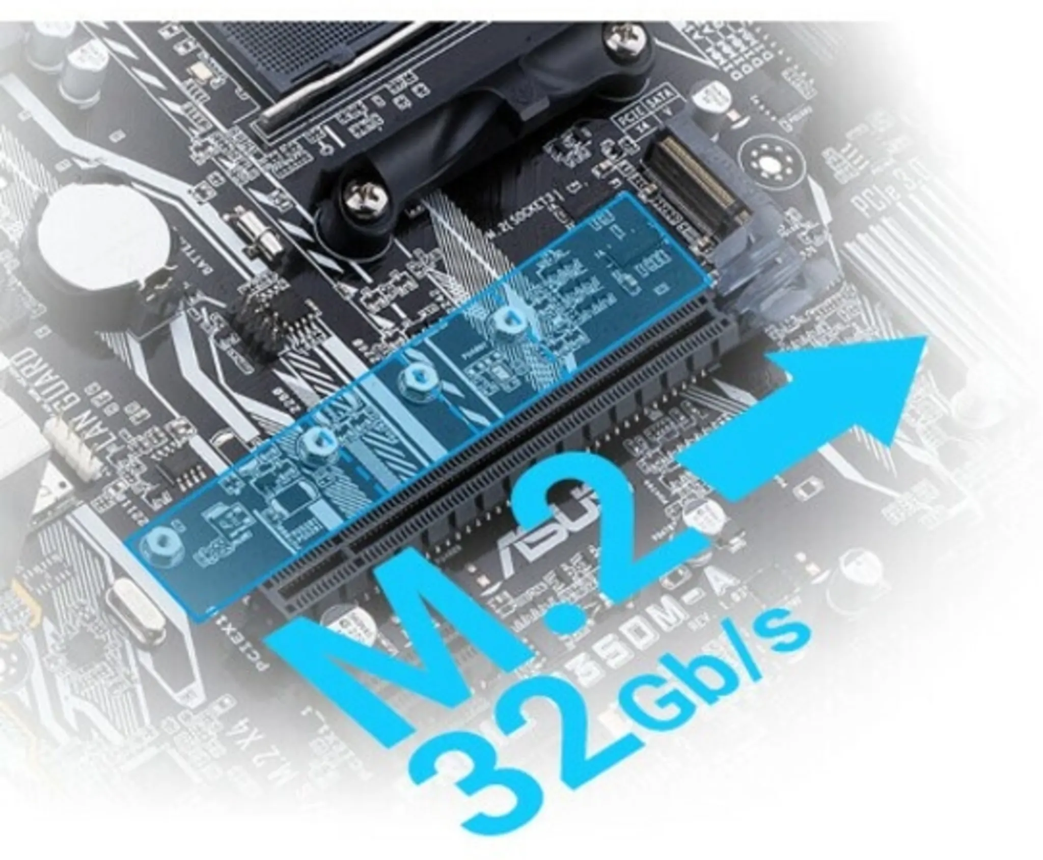 Imagen 7 de Tarjeta Madre Asus PRIME A320M-K LGA AM4 DDR4 2*PS2 VGA HDMI M.2 USB3.0 mATX