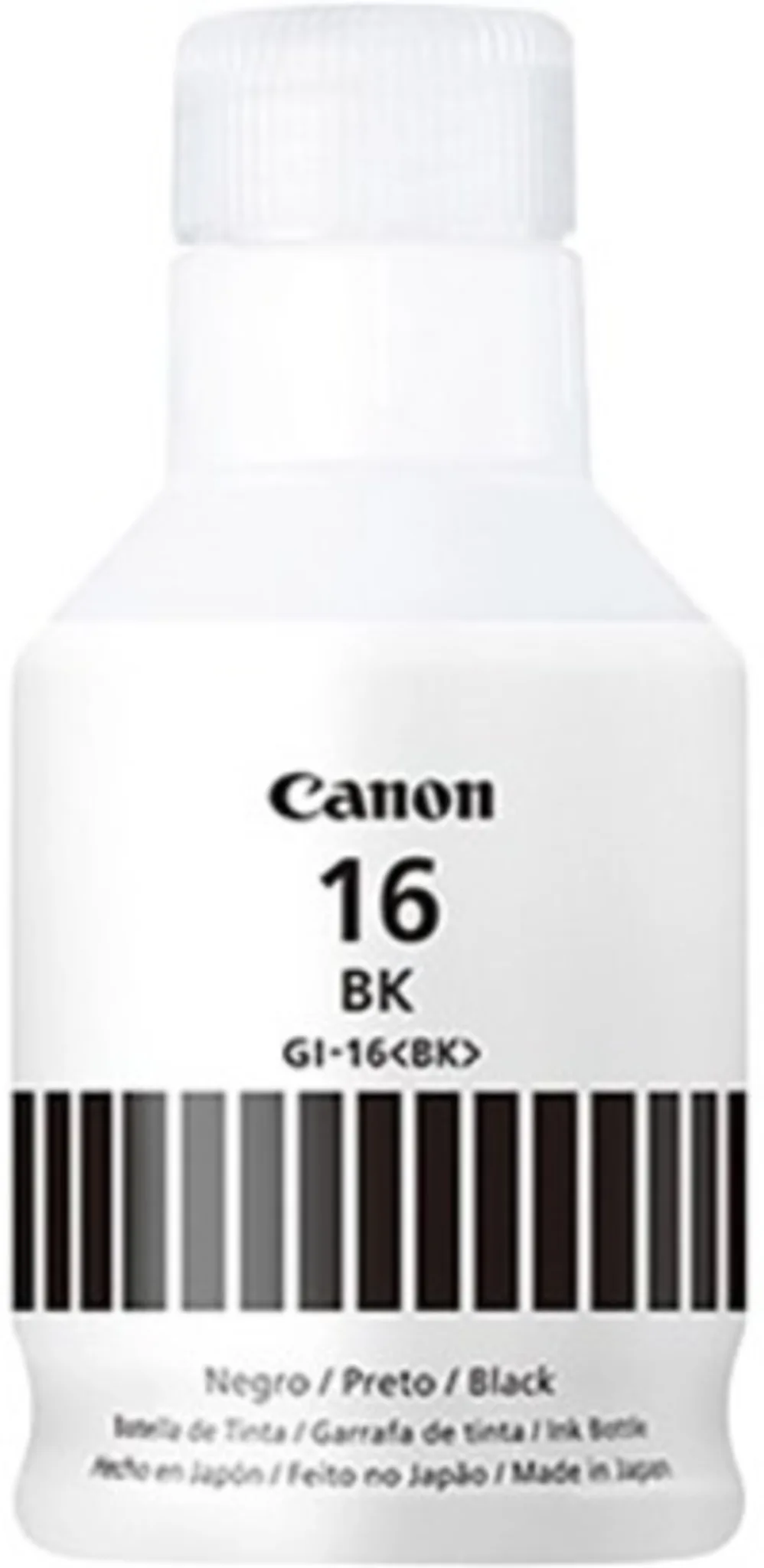 Imagen 0 de Botella de Tinta Canon GI-16 Negra compatible PIXMA GX6010/GX7010 167ml