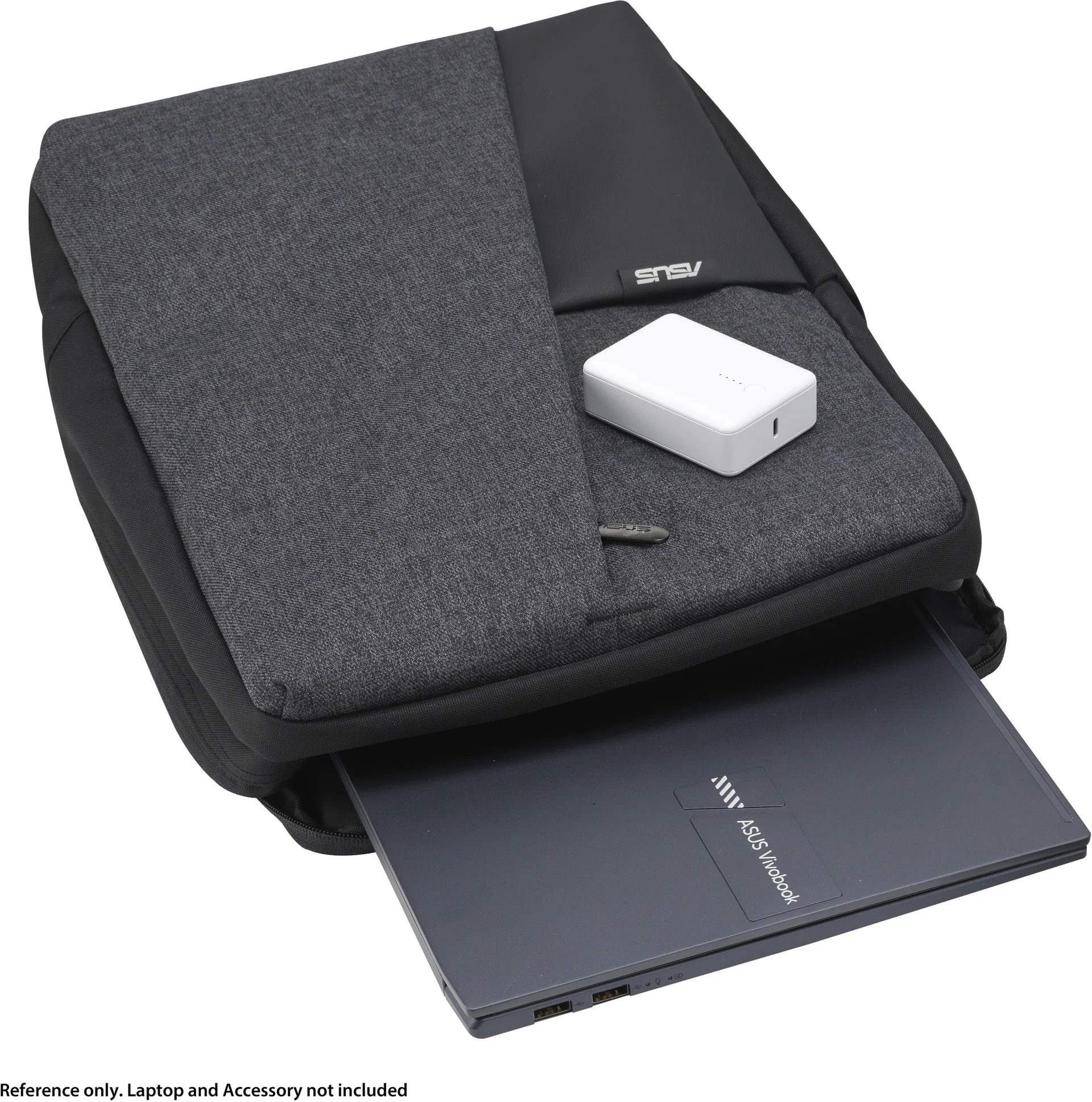 Imagen 3 de Mochila Asus AP4600 Backpack, para Notebook hasta 16" Polyester Color Gris