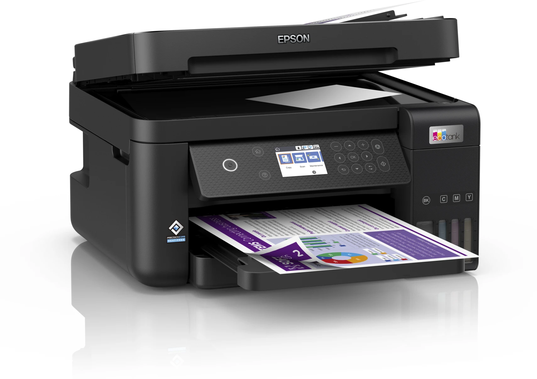 Imagen 3 de Impresora Multifunción Epson EcoTank L6270 Inyección Tinta color WiFi LAN USB 