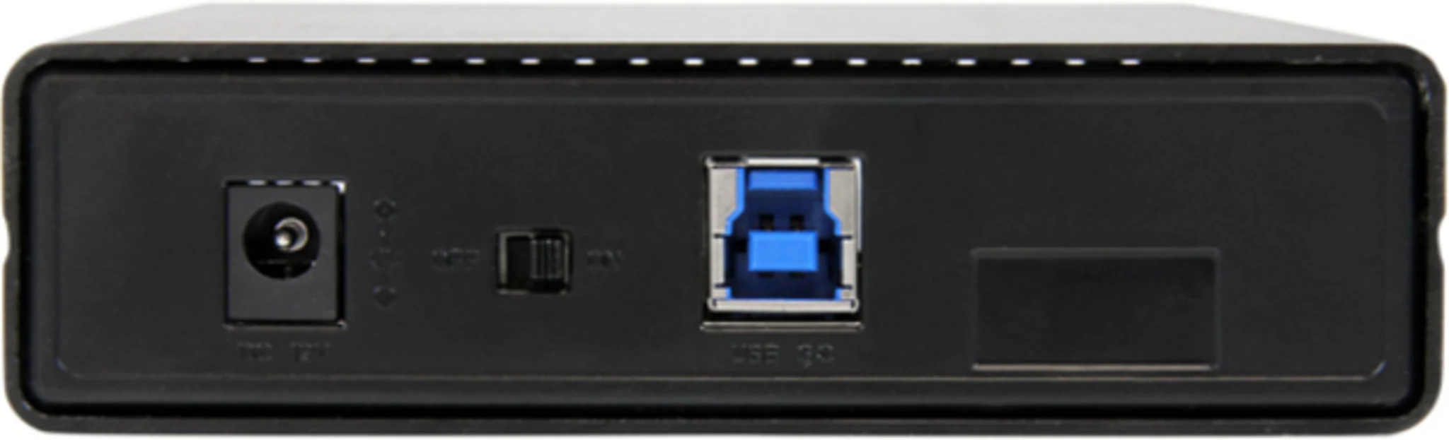 Imagen 5 de Cofre Porta Disco Duro SuperSpeed 3.5" SATA3 USB3.0 con UASP Aluminio Negro