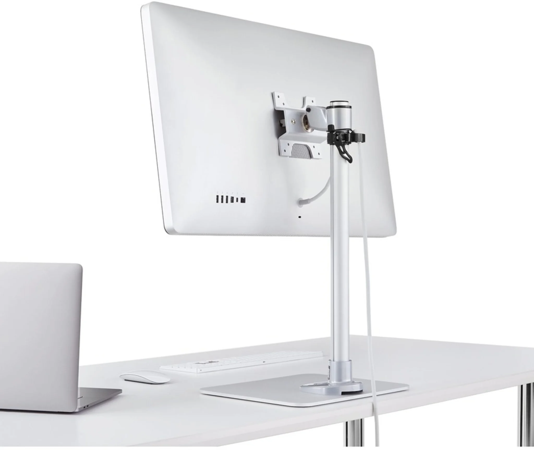 Imagen 8 de Soporte de Escritorio c/Base para 1 Monitor hasta 34" 14kg Ajst altura Rota/Incl