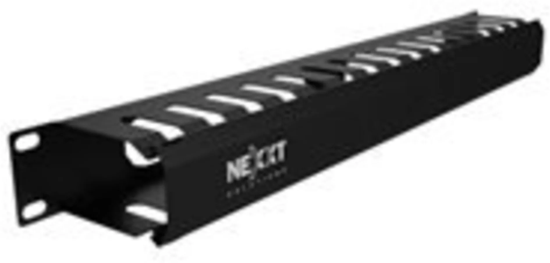 Imagen 7 de Organizador de Cables Nexxt NPM-DH1UB Horizontal 1U 19" Color Negro