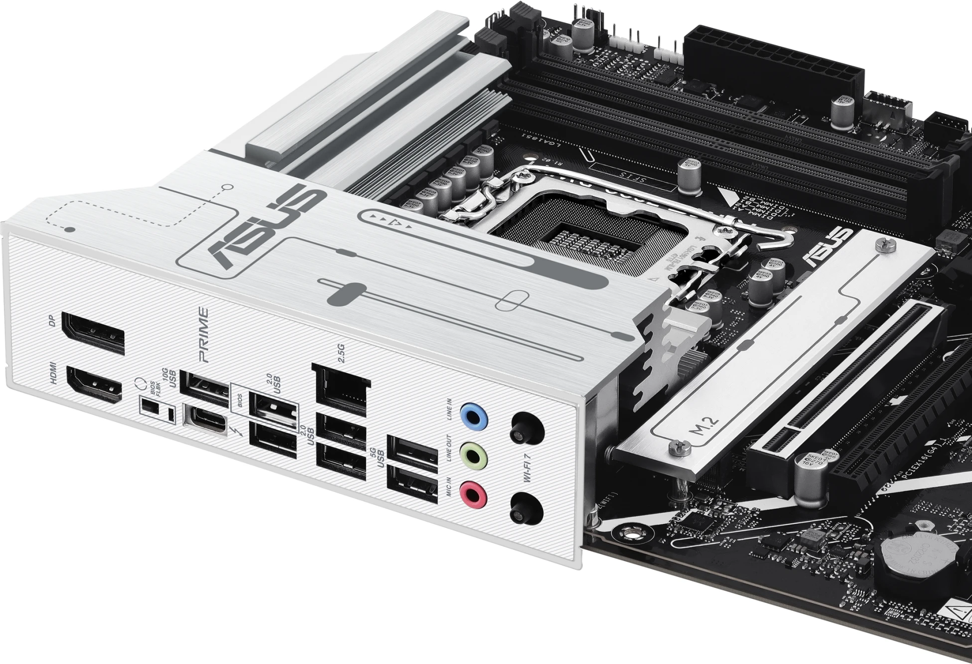 Imagen 8 de Tarjeta Madre Asus PRIME Z890-P WIFI LGA1851 4*DDR5 4*M.2 DP HDMI ThB USB-C