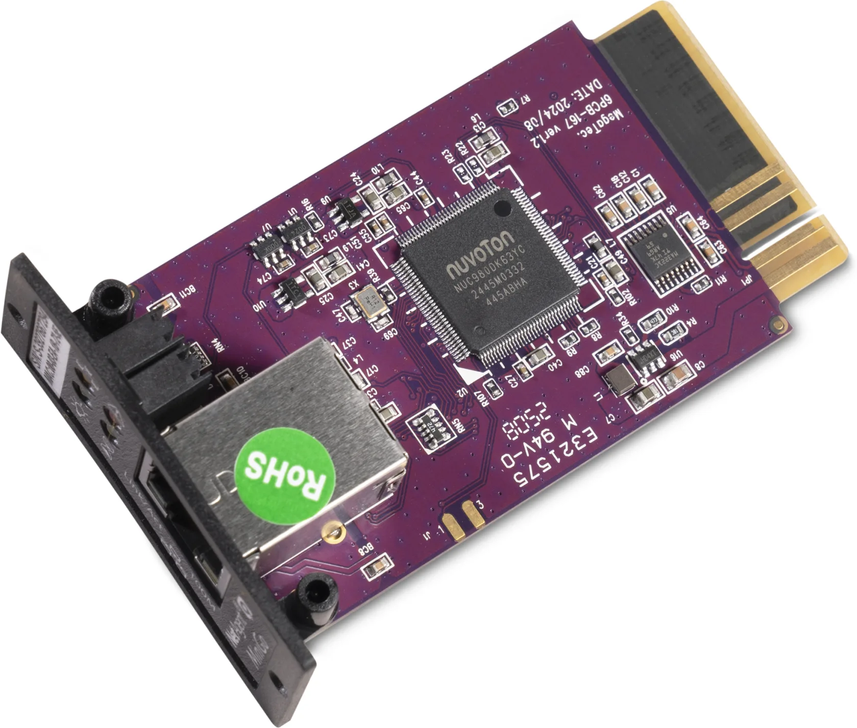 Imagen 1 de Tarjeta de Monitoreo SNMP DS801 Sin USB Conector RJ-45 a Red Ethernet 