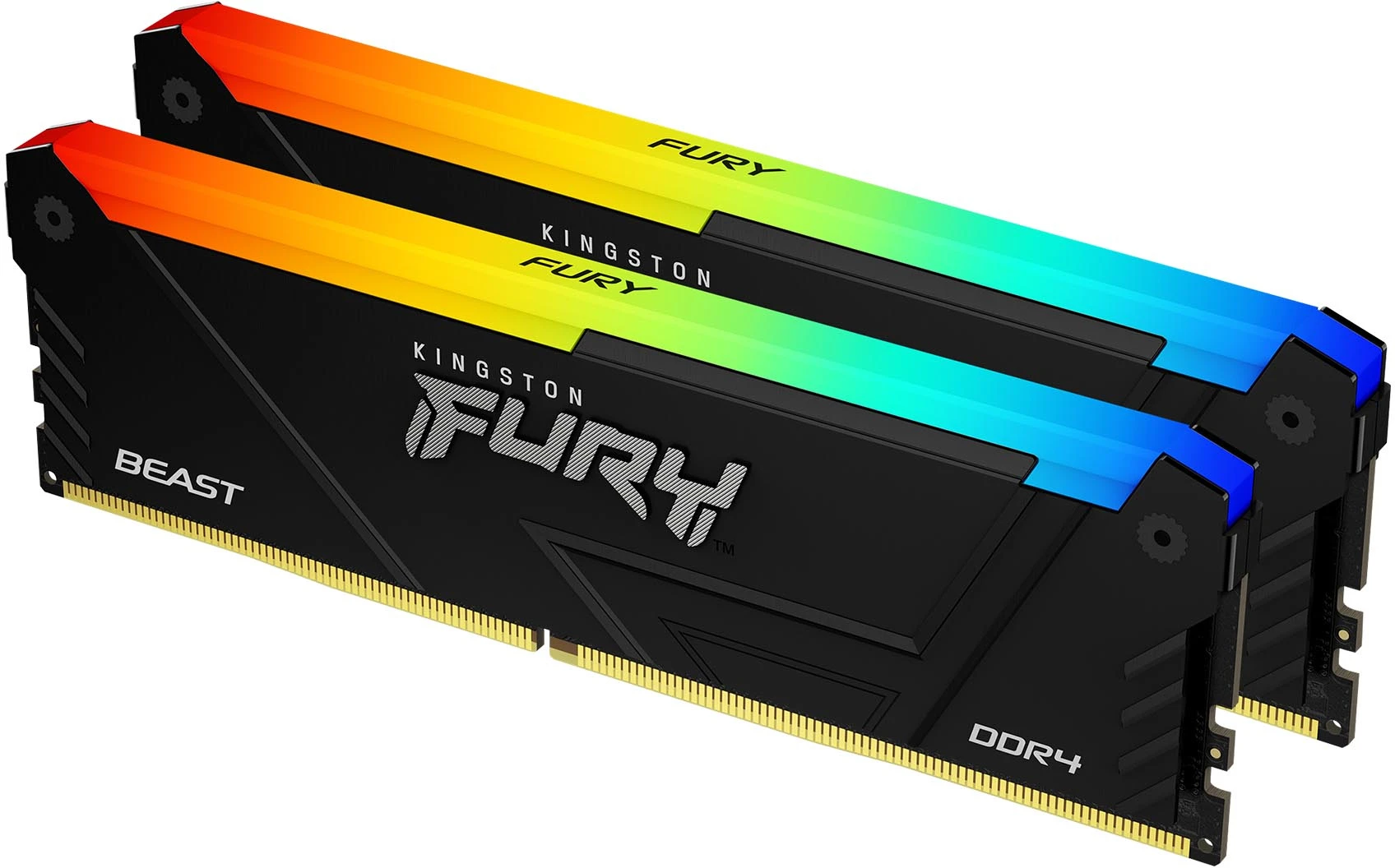 Imagen 0 de Memoria RAM 32GB (2*16GB) DDR4 3200MHz DIMM CL16 Non-ECC 1.35v 288p FURY Beast