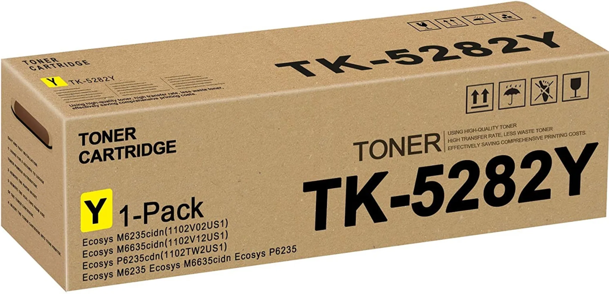 Imagen 0 de Toner Kyocera TK 5282Y Amarillo para M6235cidn M6630cidn M6635cidn 11000Páginas