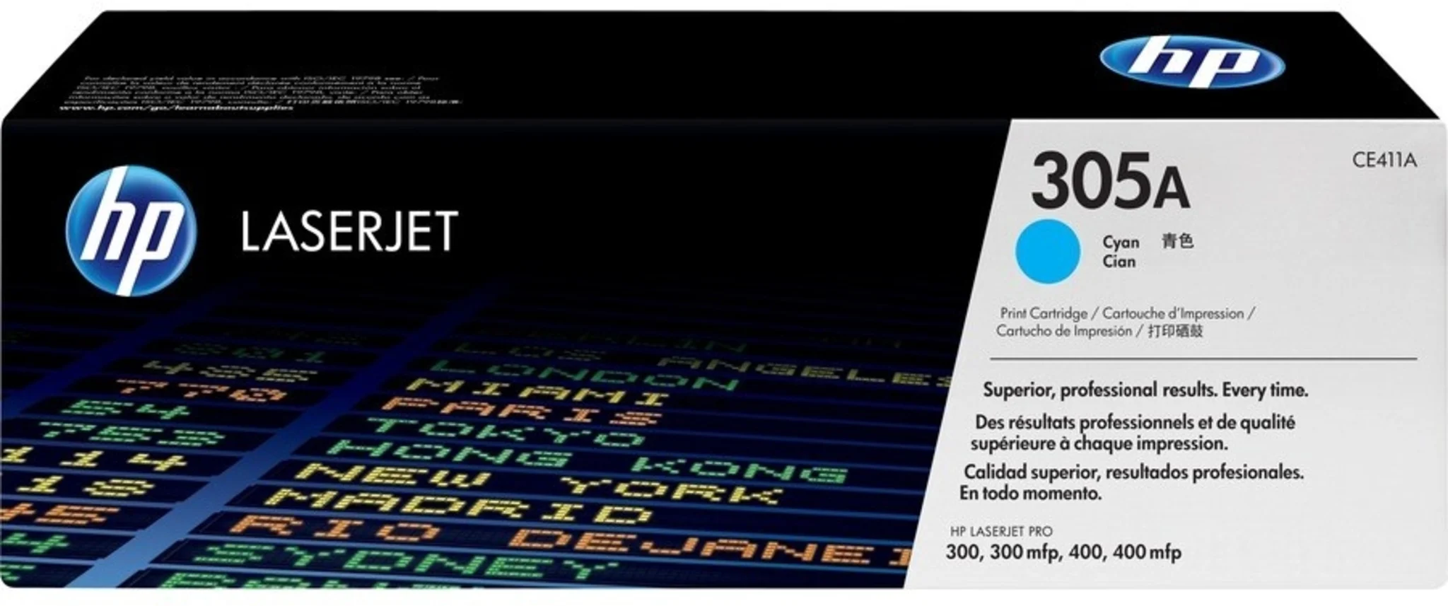 Imagen 0 de Toner HP 305A Cyan para LaserJet Pro M351 M375 M451 M475, 2600 Páginas