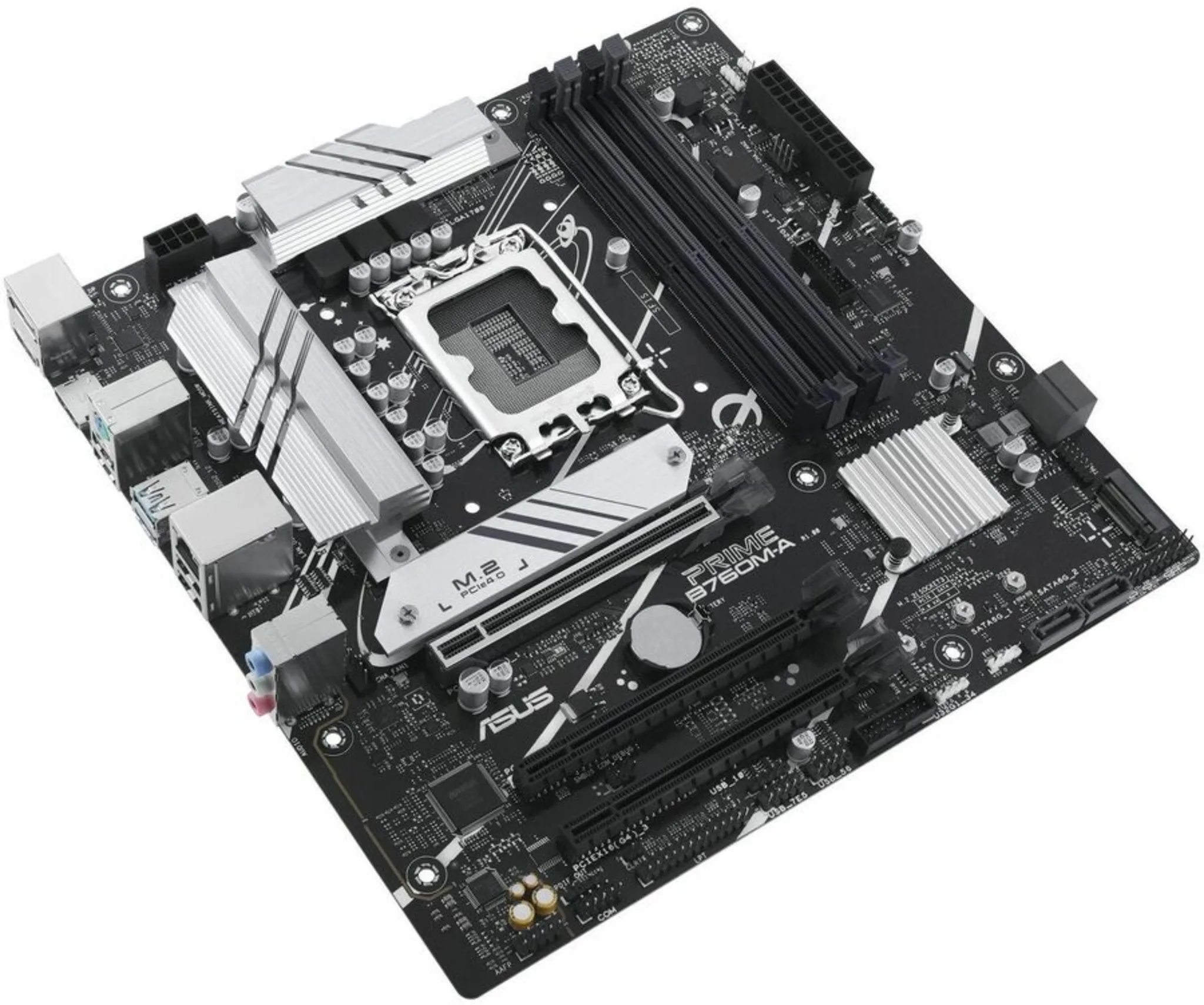 Imagen 5 de Tarjeta Madre Asus PRIME B760M-A LGA1700 13°G 4*DDR5 2*M.2 DP 2*HDMI PS/2 USB3.2