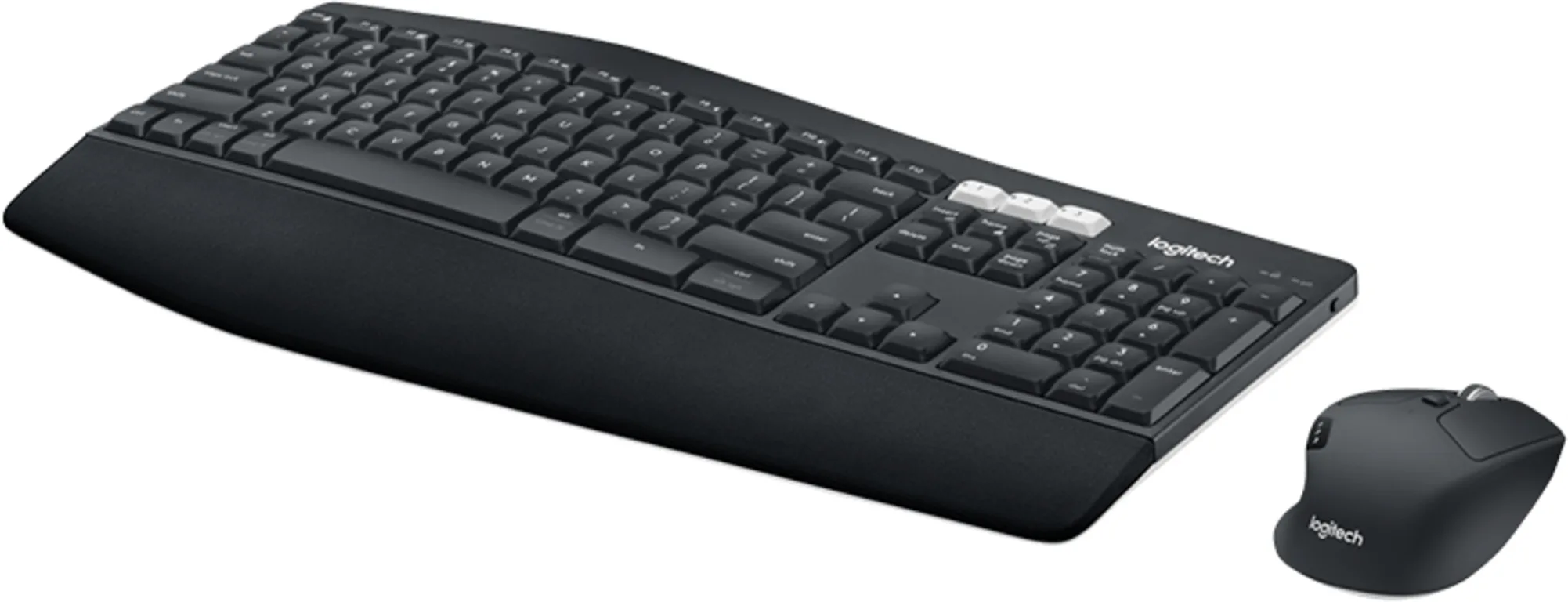 Imagen 2 de Kit Teclado Mouse Inalámbrico Logitech MK850 Español Bluetooth 2.4 GHz Negro