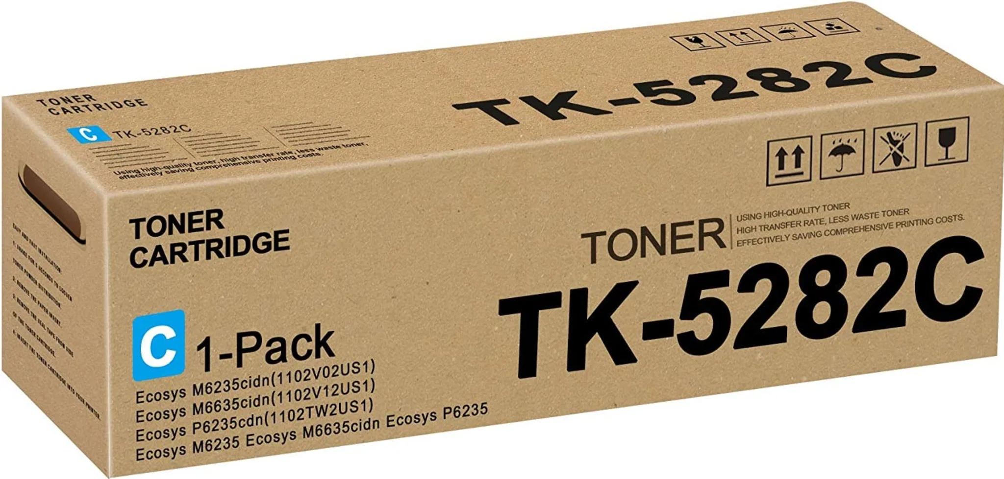 Imagen 0 de Toner Kyocera TK 5282C Cyan para M6235cidn M6630cidn M6635cidn 11000Páginas