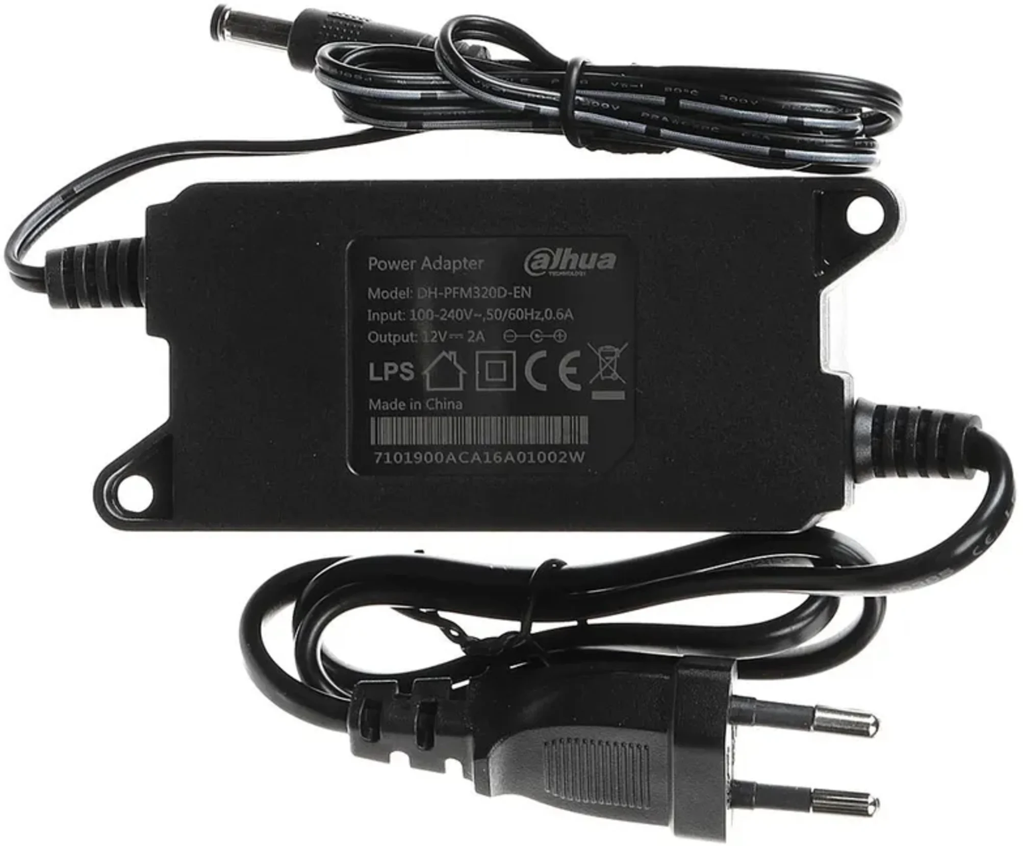 Imagen 0 de Fuente de Poder Dahua 12V 2AMP (USO INT/EXT.)