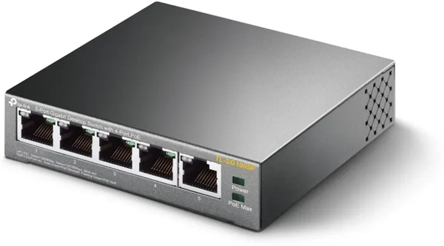 Imagen 4 de TL-SG1005P. Switch PoeTp-Link. Gigabit. 4 puertos Poe.