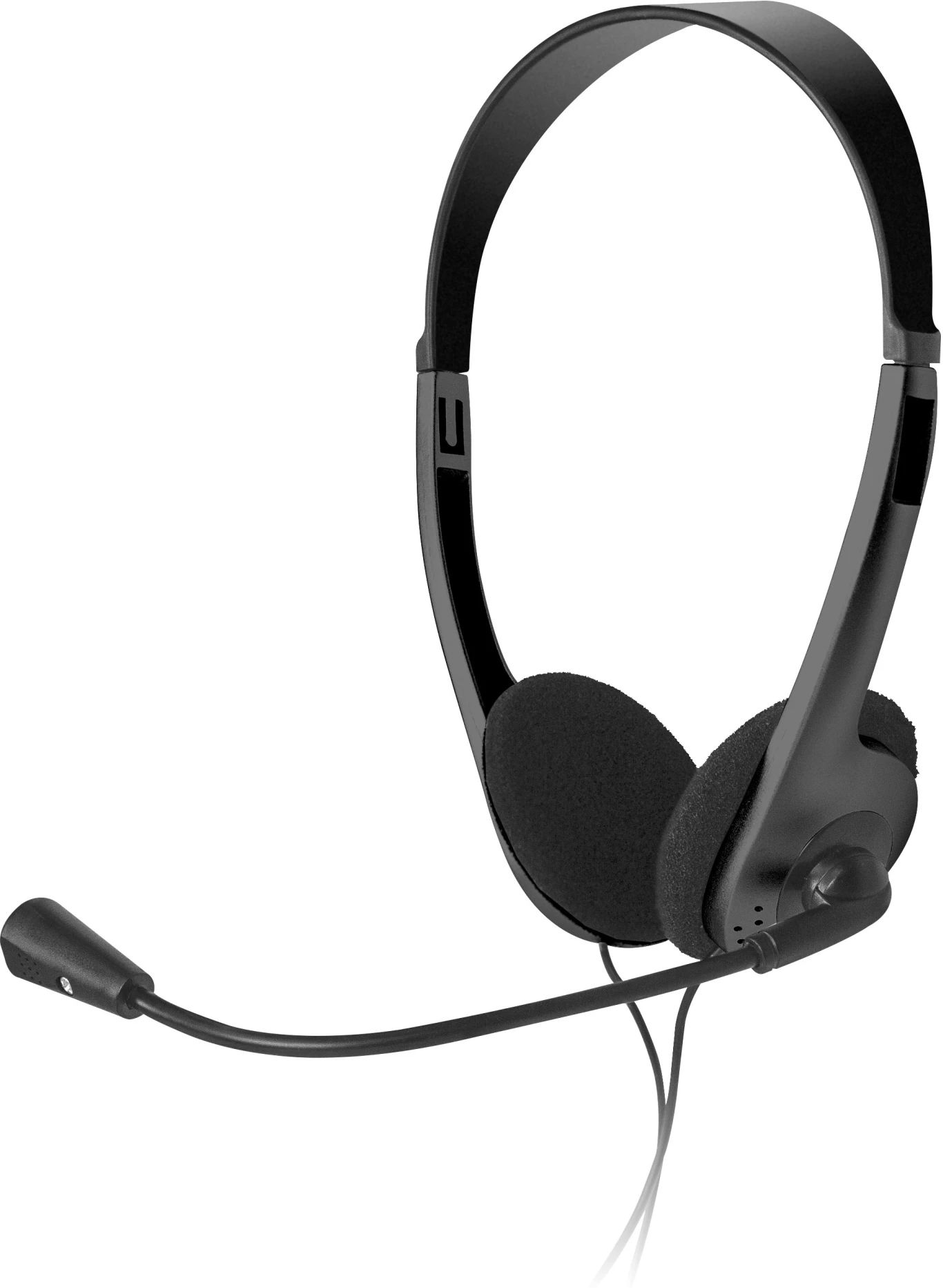 Imagen 0 de Audífonos Alámbricos X-Tech XTS-220  3.5mm con Micrófono Color Negro