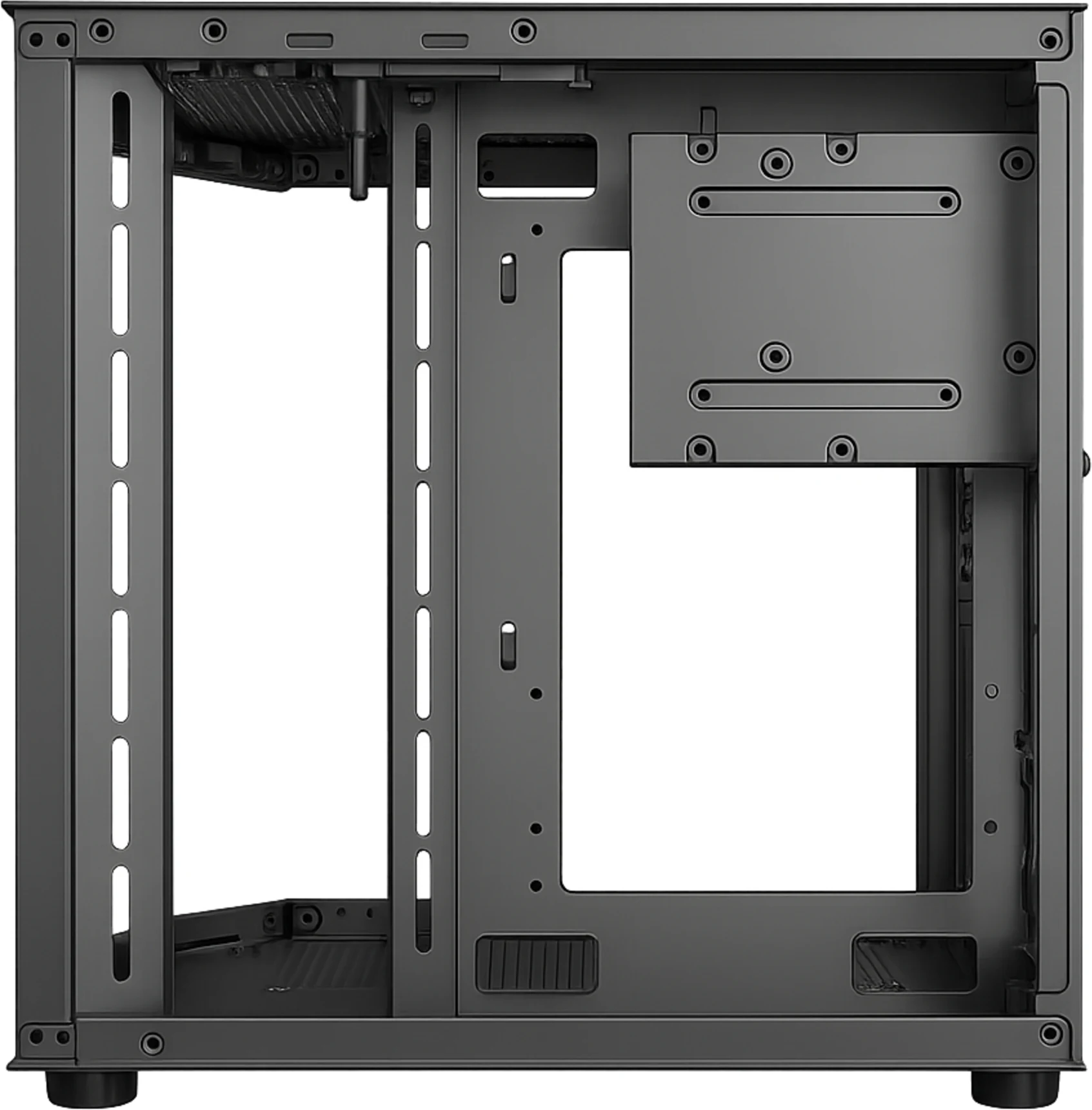 Imagen 6 de Gabinete Gamer REBEL 270deg | Micro ATX / ITX | 5 ARGB | Controladora + Control 