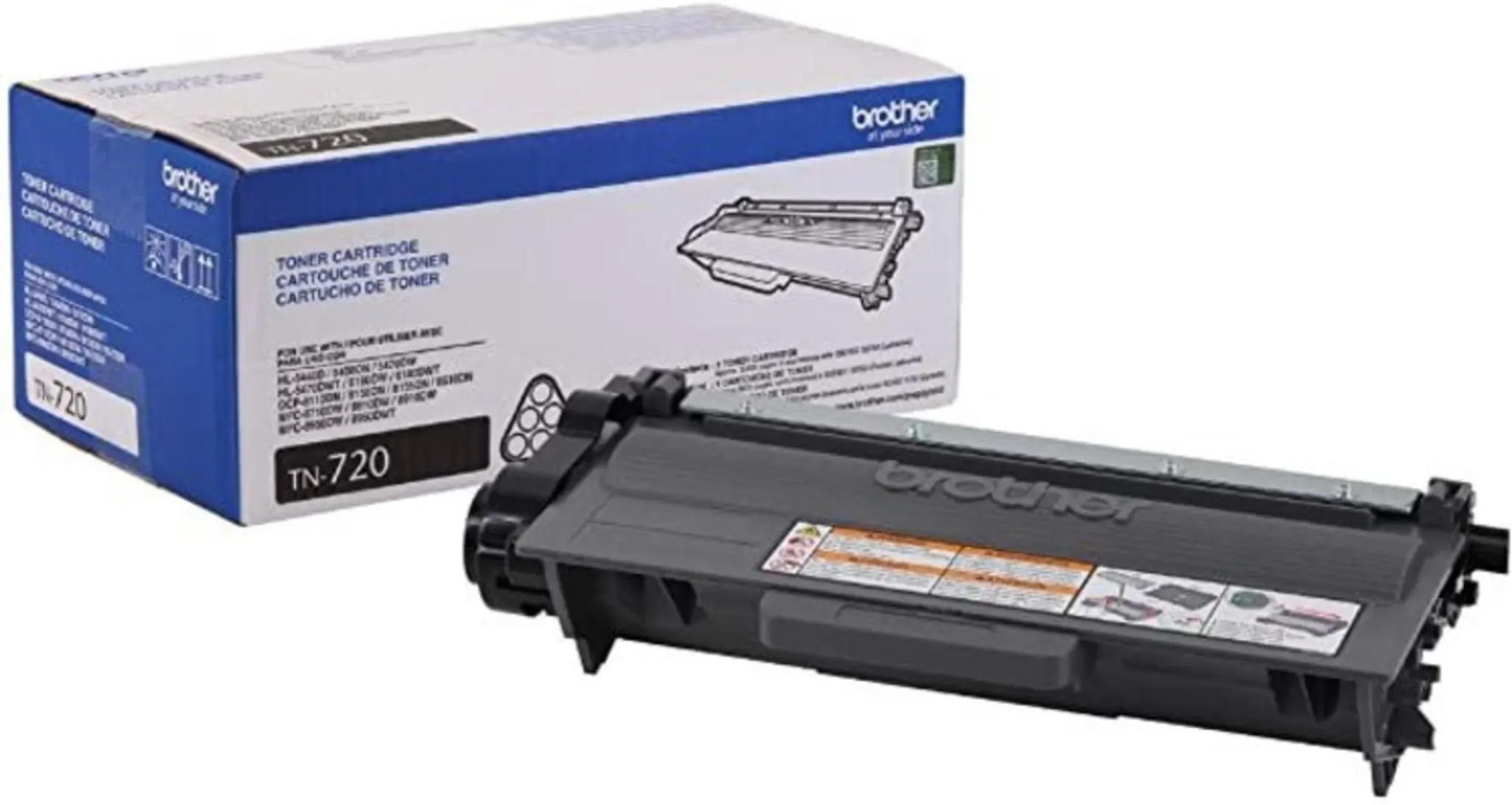 Imagen 5 de Toner Brother TN720 Negro para Impr Laser HL-5470DW/6180DW/8110DN, 3000 Pág     