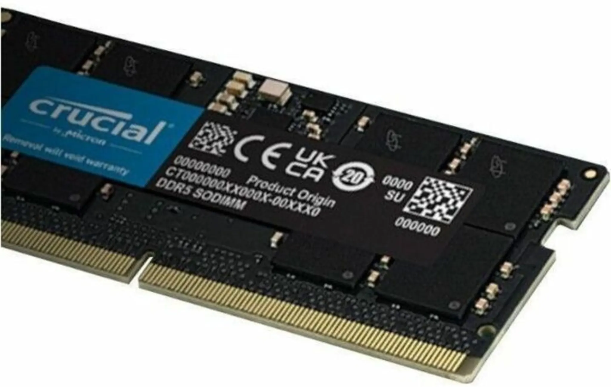Imagen 3 de Memoria RAM 48GB DDR5 5600MHz So-DIMM CL46 Non-ECC 1.1v 262P - Crucial