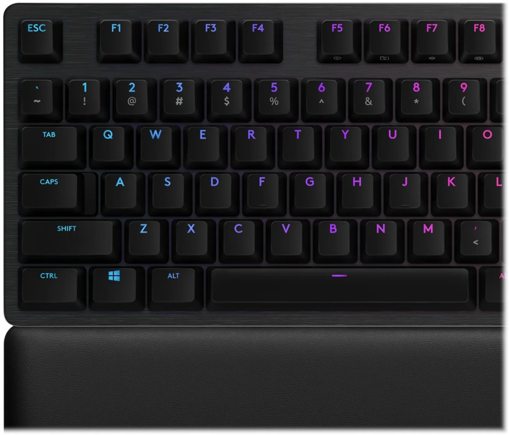 Imagen 23 de Teclado Gamer Alámbrico Logitech G513 RGB GX Brown Carbon Mecánico Español 