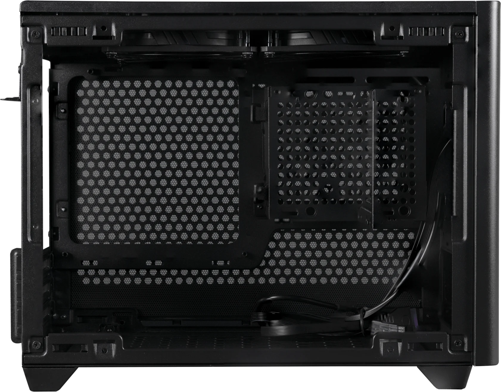 Imagen 3 de Gabinete Cooler Master MasterBox NR200P Ventana 2*USB 3.2 Aud-Mic MiniITX Negro