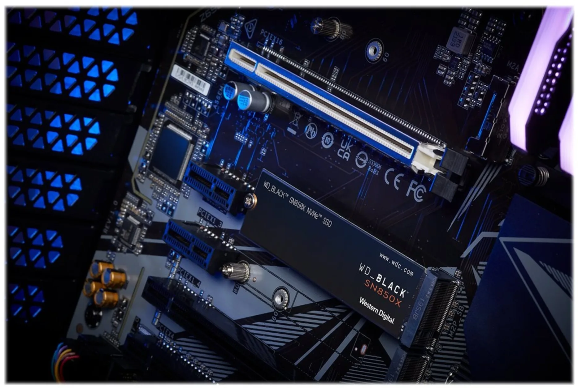 Imagen 4 de Unidad SSD Western Digital Black SN850x 2TB M.2 22*80 PCIe4x4 L7300MBs E6600MBs